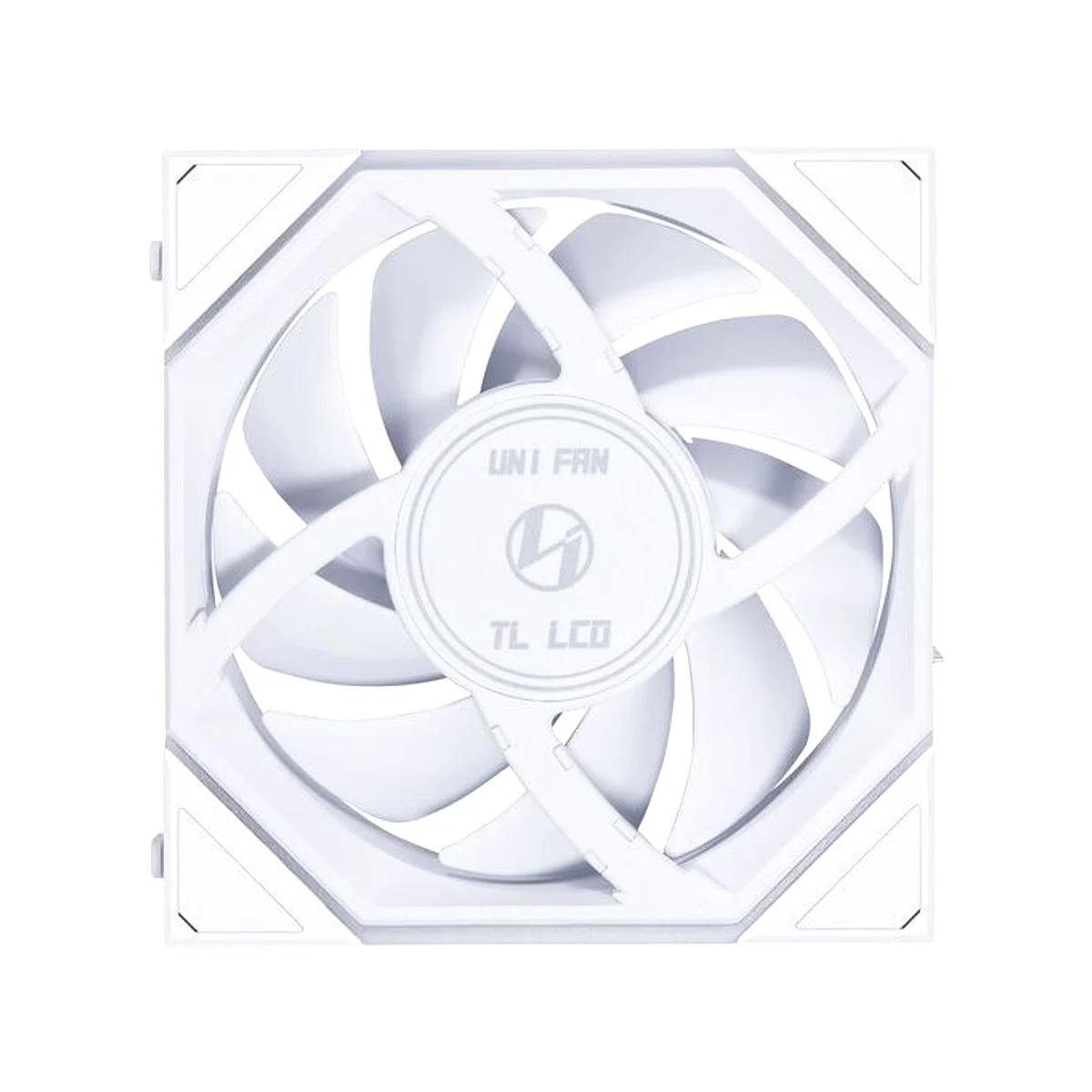 Lian Li UNI Reverse Blades TL LCD 120mm Fan - White - 12RTLLCD1W view 4