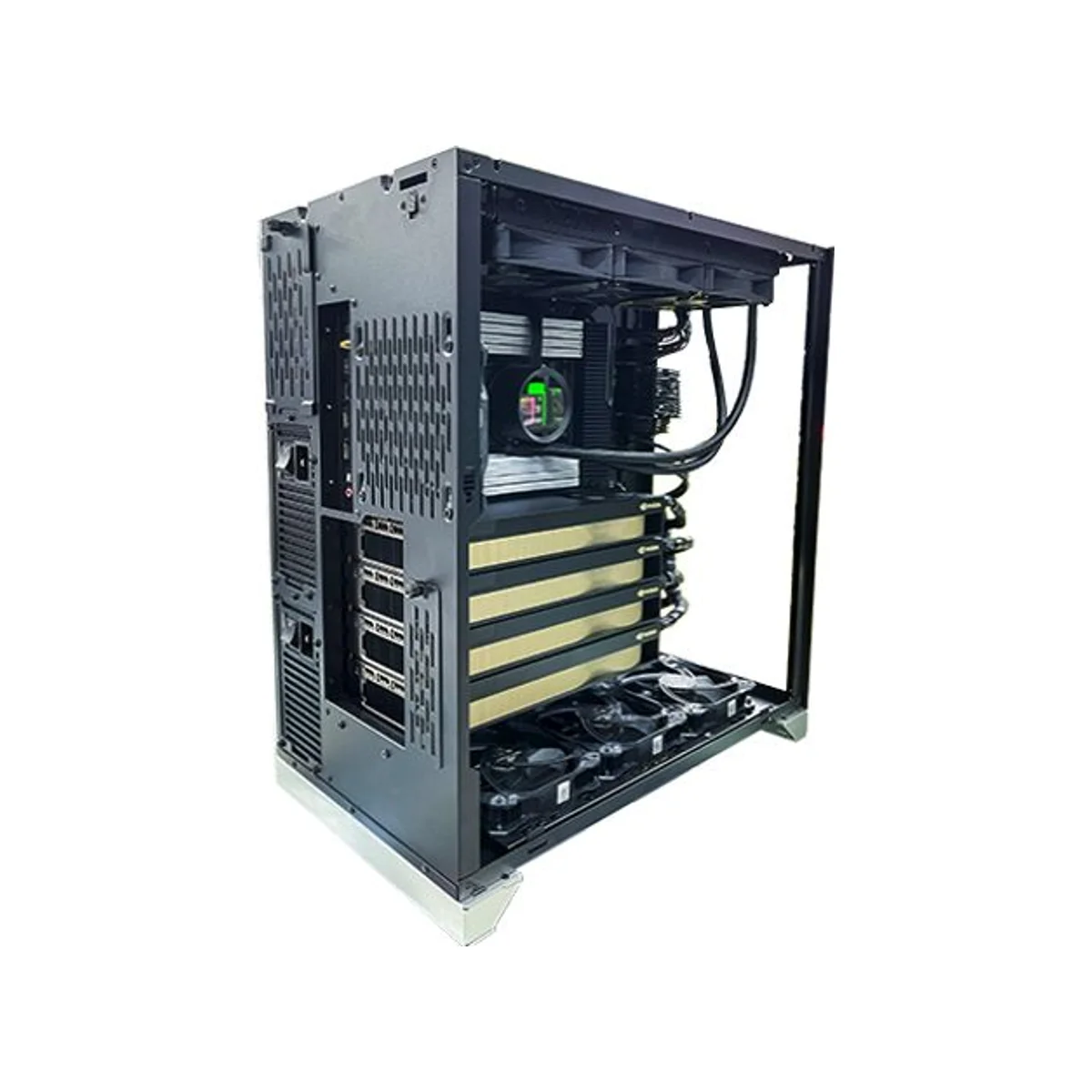 Titan Workstation Threadripper Pro 5995WX RTX 6000 ADA Workstation PC (128GB RAM, 4x RTX 6000 ADA 48GB GPU) - Titan_Workstation view 4