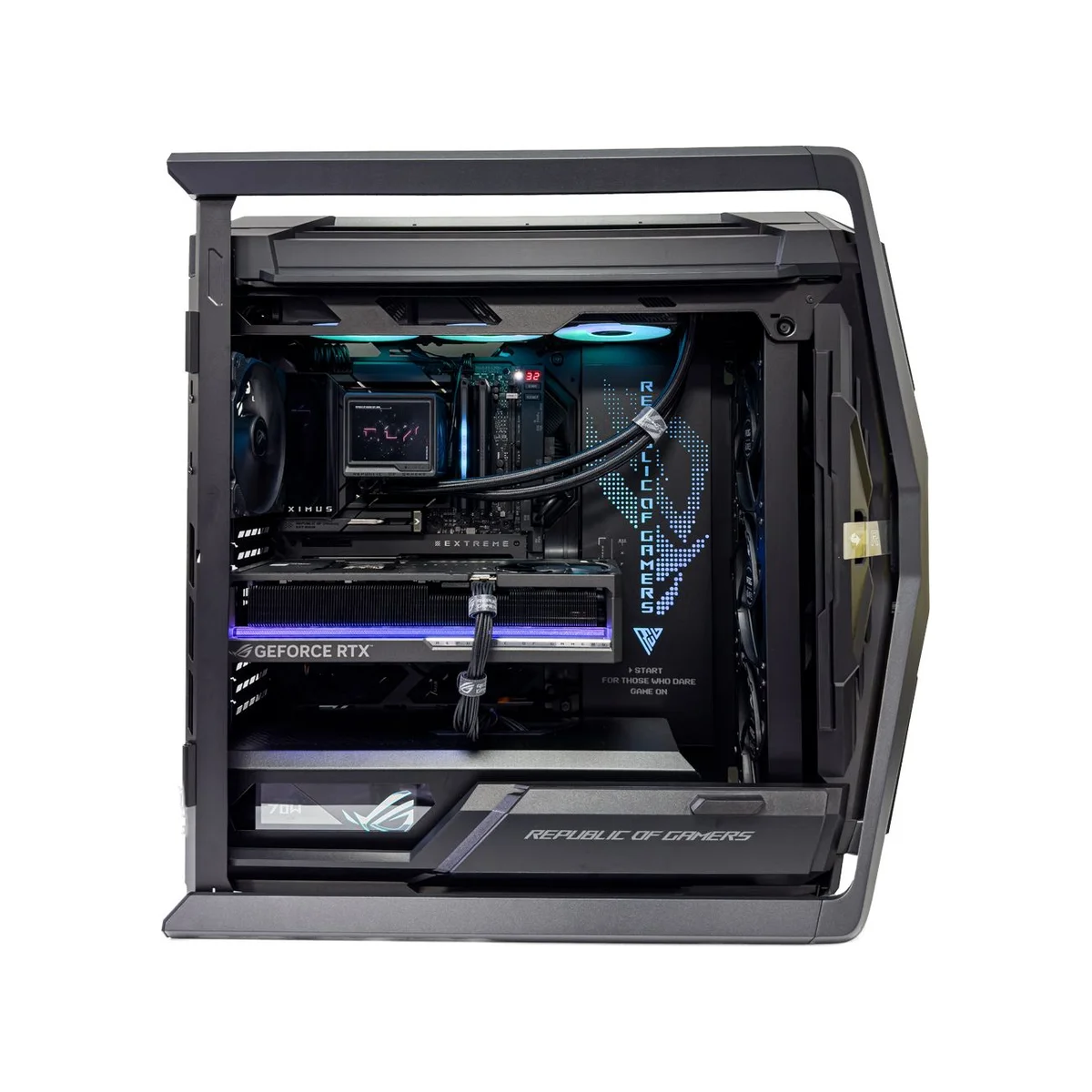 Extreme Gaming PC (Ultra 9 285K, 96 GB DDR5 RAM, RTX 5090 32GB GPU) - Powered by ASUS - Extreme_Gaming_PC view 3