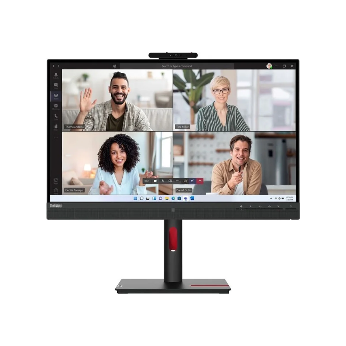 Lenovo ThinkVision 27" QHD, IPS, 75Hz 6ms, Professional Monitor - Black | 63D6UAR3US