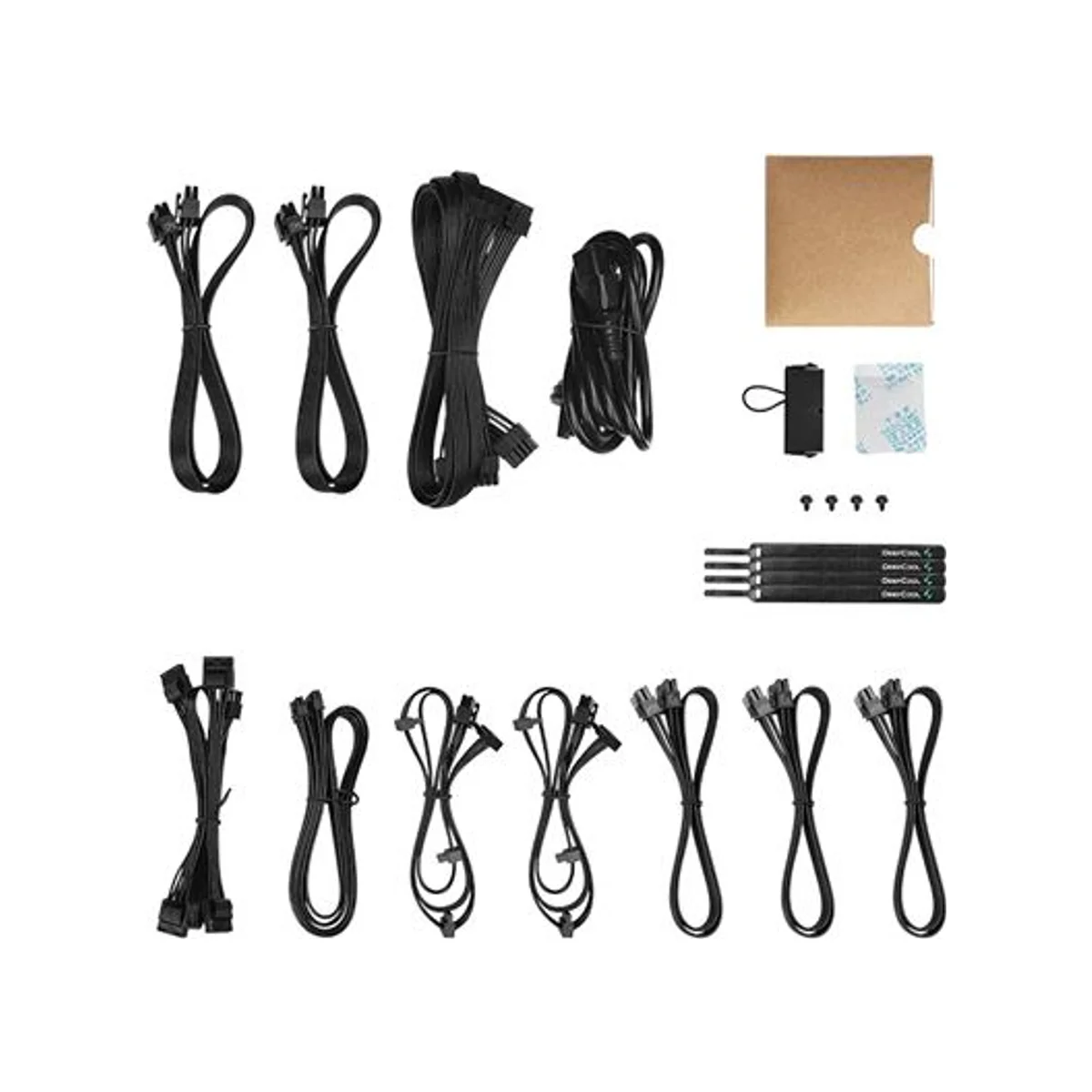 DEEPCOOL PX1200G 1200W 80 Plus Gold Fully Modular ATX 3.0 Power Supply - R-PXC00G-FC0B-UK view 6