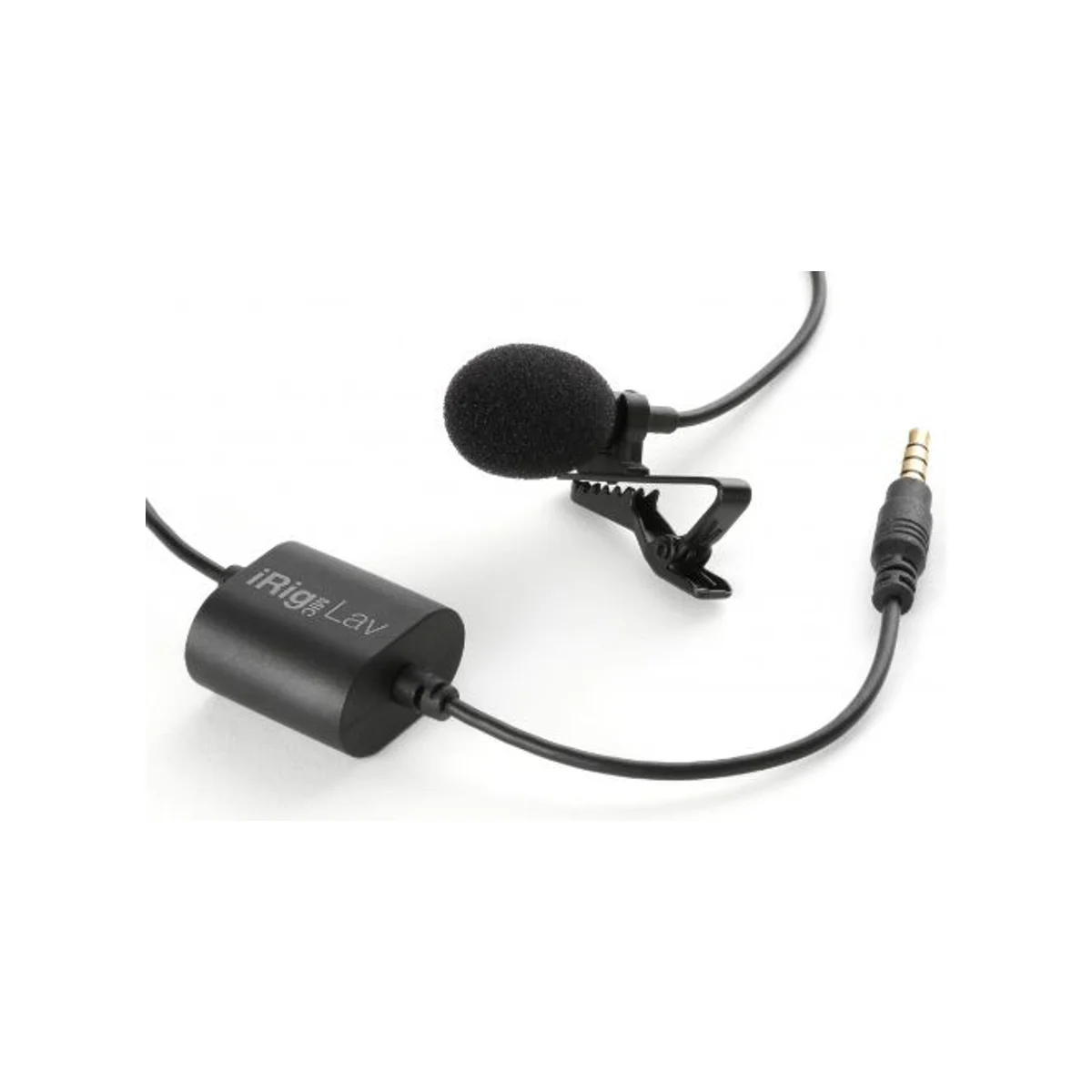 IK Multimedia iRig Mic Lav Broadcast Microphone (Condenser, Cardioid, 30Hz-16kHz) - IP-IRIG-MICLAV-IN view 4
