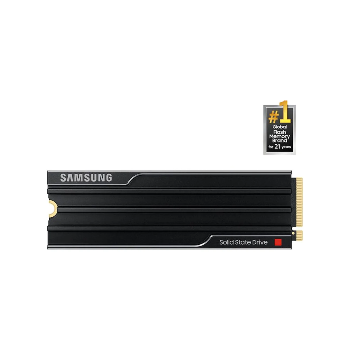 Samsung 9100 PRO with Heatsink 4 TB SSD NVMe M.2 Internal SSD - MZ-VAP4T0CW view 2