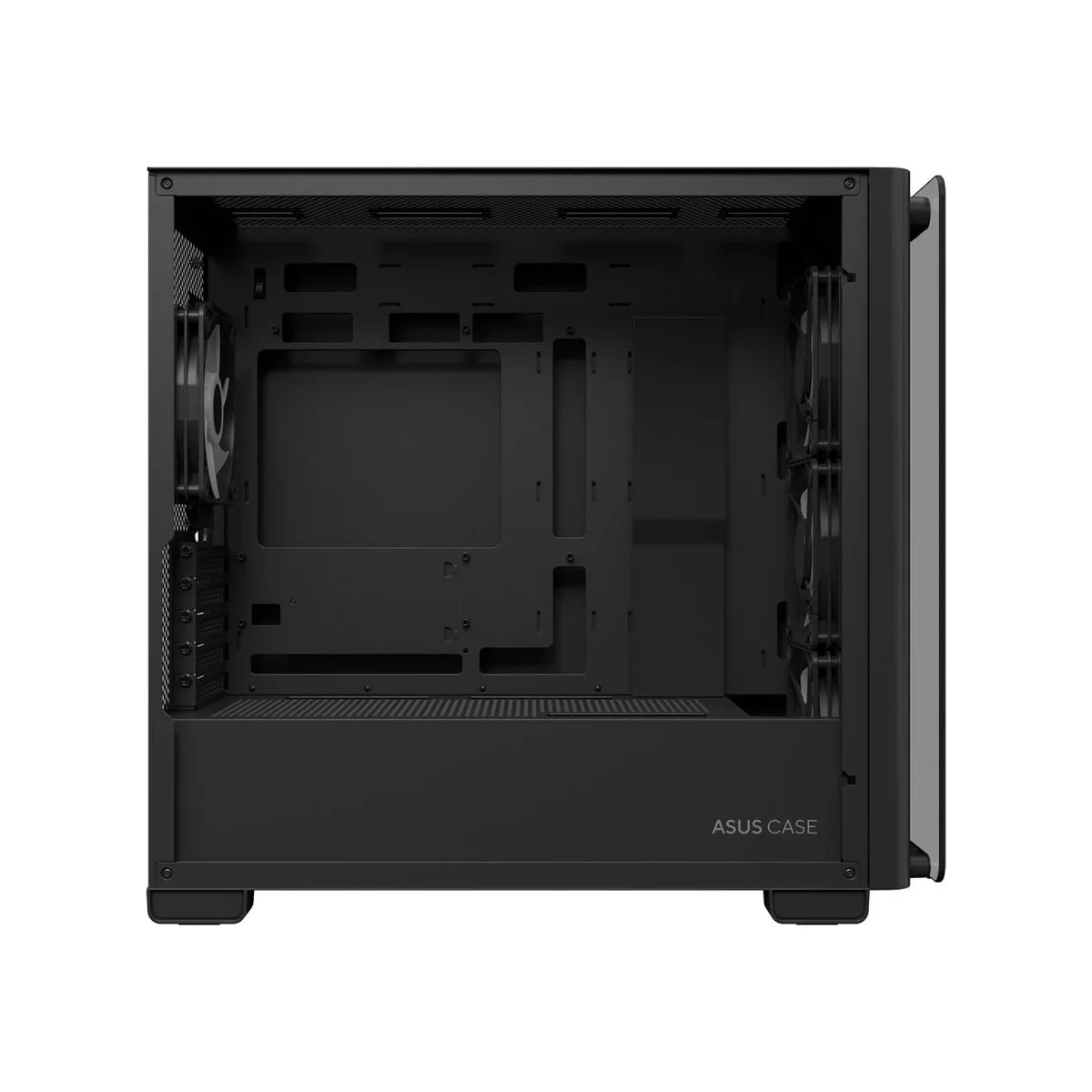 ASUS A23 PLUS Tempered Glass ARGB MicroATX Gaming Case - Black - 90DC00K0-B19010 view 2