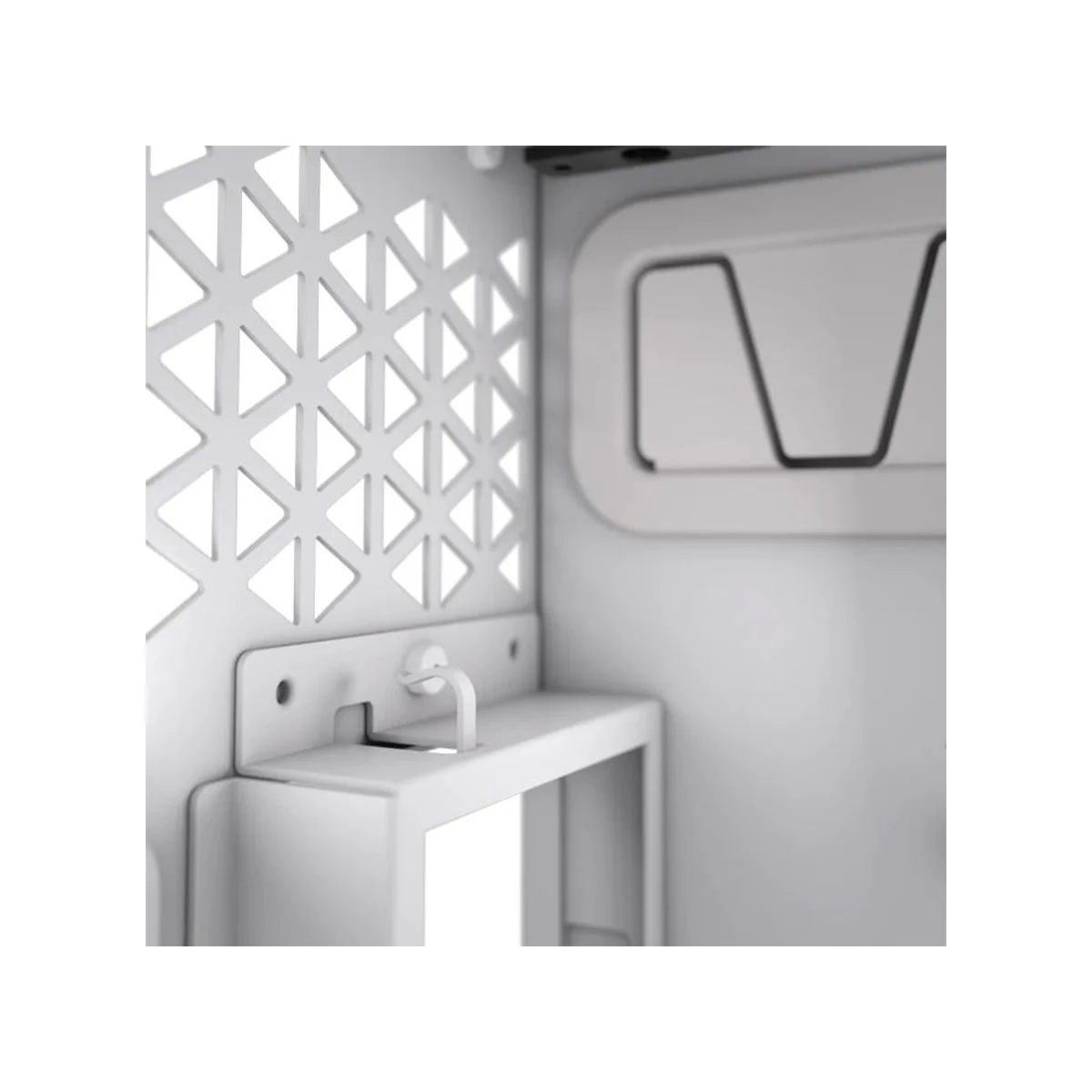 Corsair 6500D Dual Chamber Airflow ATX Gaming Case - White - CC-9011260-WW view 4