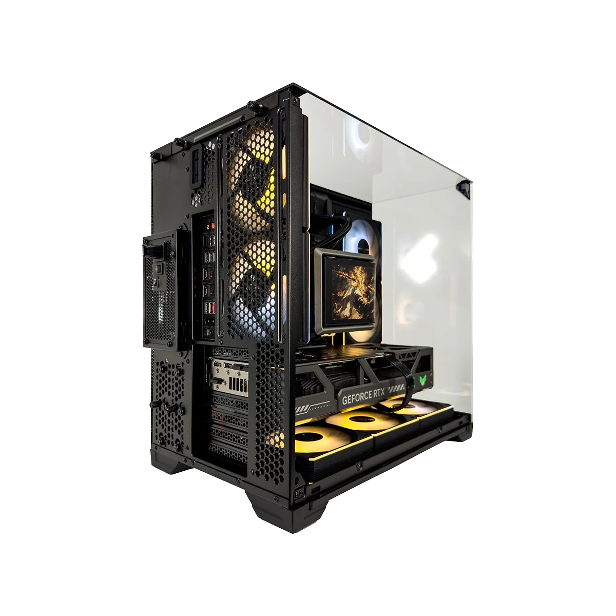 Gaming PC Blazing (Ryzen 9 9950X3D, 32 GB DDR5 RAM, RTX 5080 16GB GPU) view 4