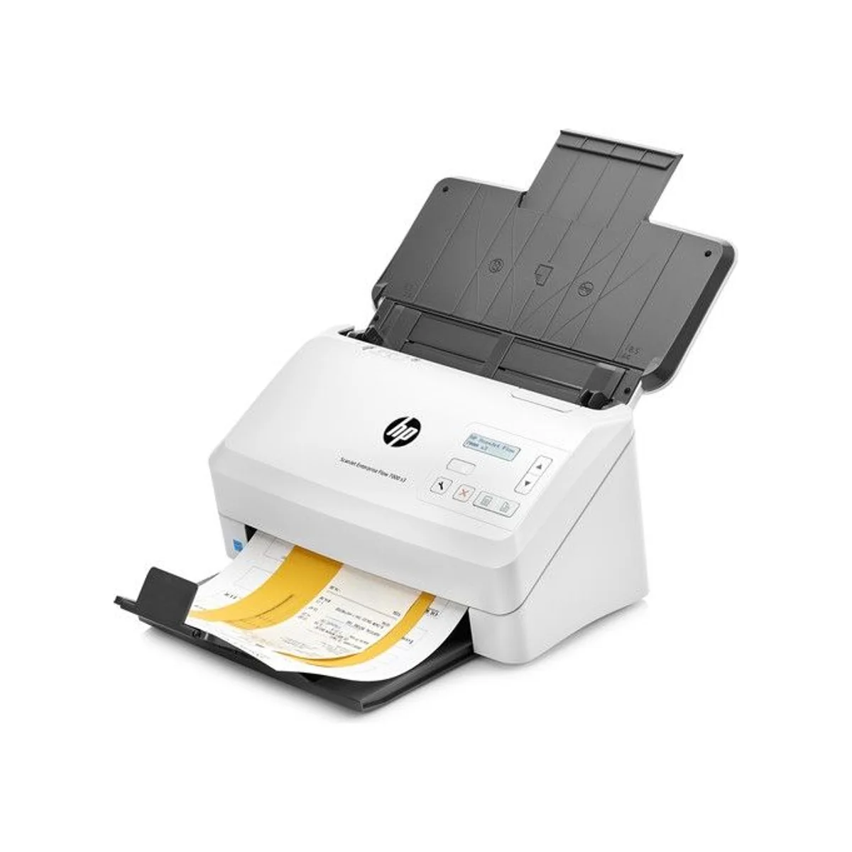 HP Scanjet Enterprise Flow 7000 s3 Sheet-Feed Document Scanner (White) (Key Specs: White, 75 ppm, 600 dpi, 8.5" x 122") - L2757A