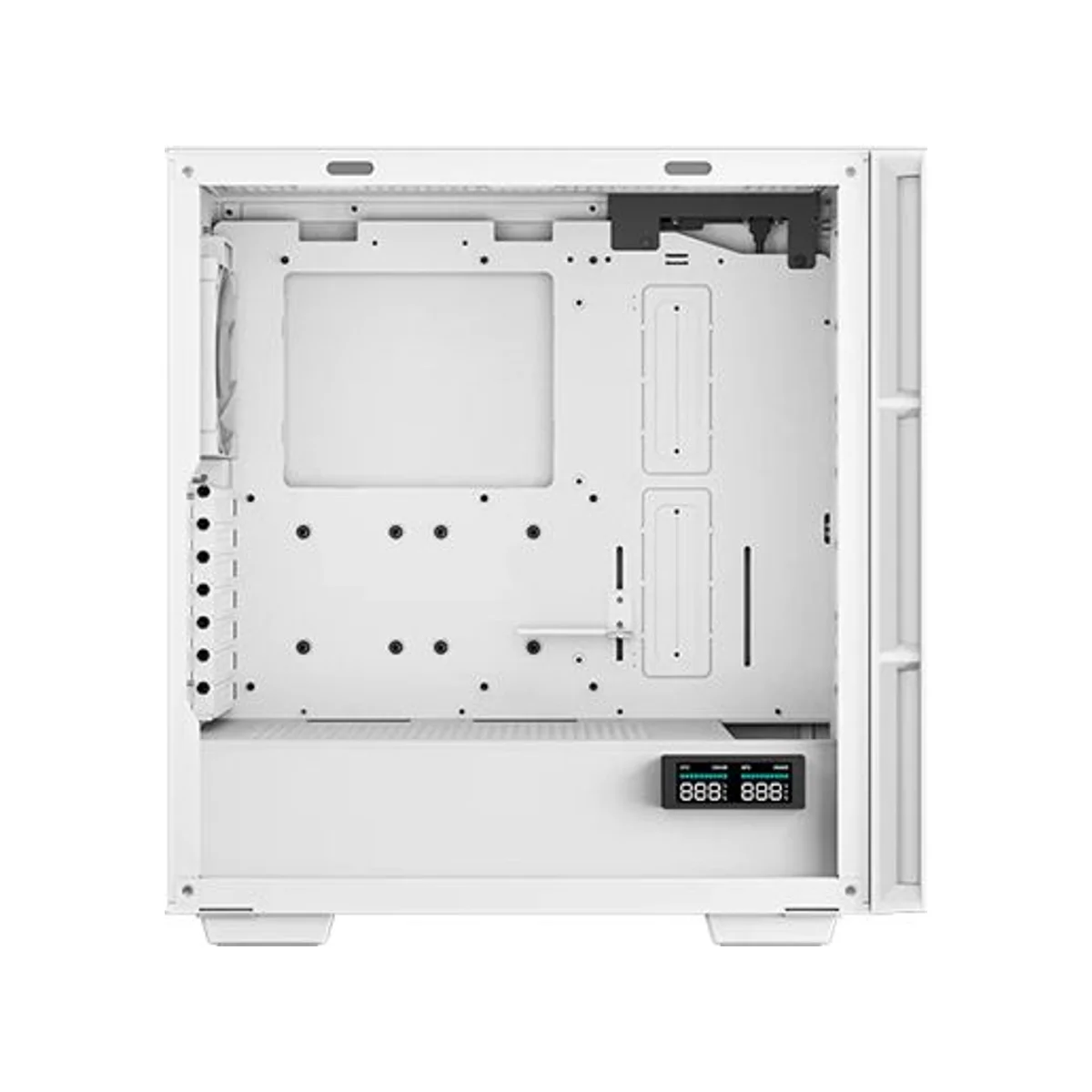 DeepCool CH560 ARGB Digital Mid-Tower Gaming Case - White - R-CH560-WHAPE4D-G-1 view 3