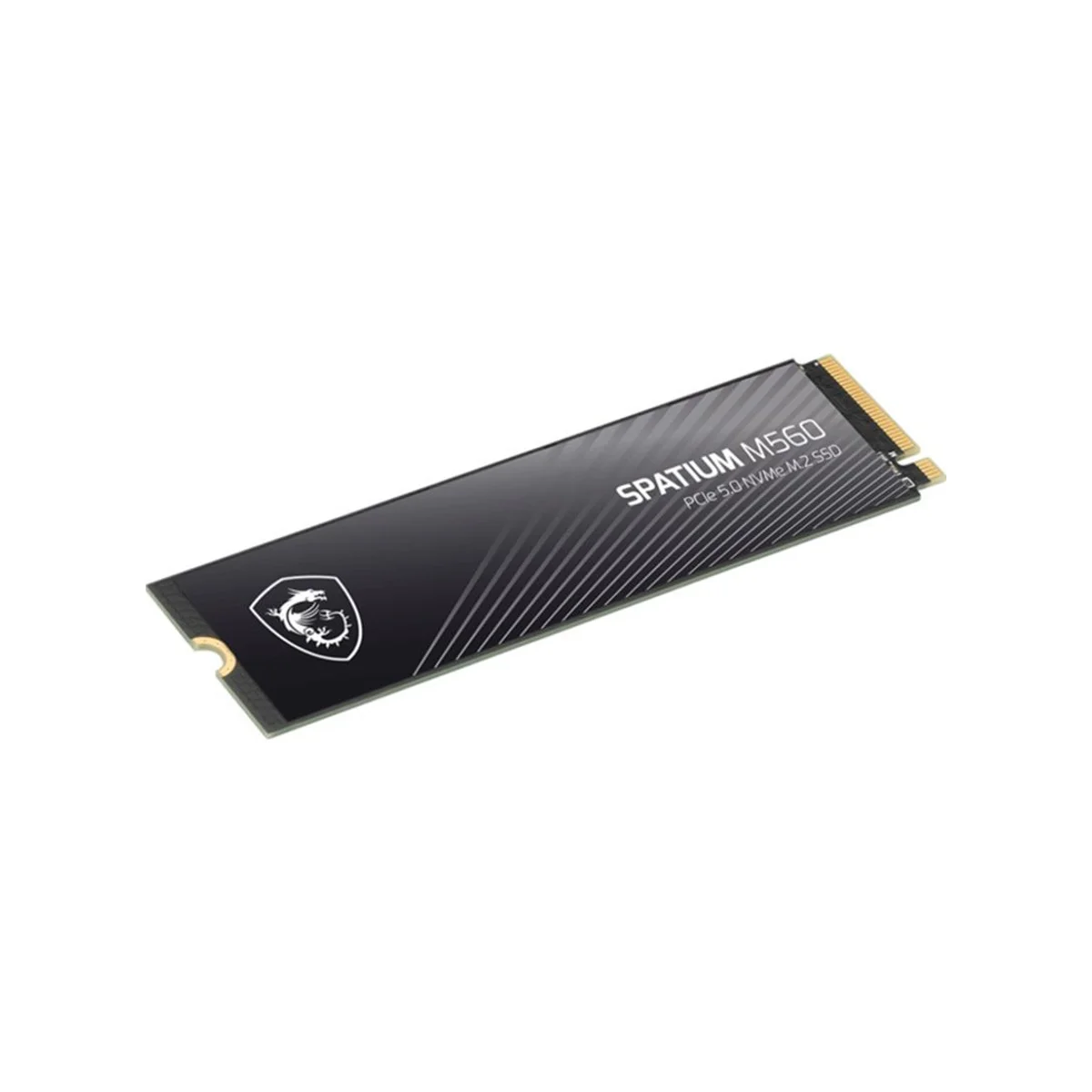 MSI SPATIUM M560 1TB PCIe 5.0 NVMe M.2 Internal SSD (10200MB/s Read, 8400MB/s Write, 1.3M/1.4M IOPS) - S78-440L0F0-P83 view 4