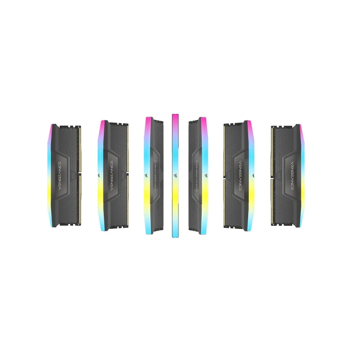 Corsair Vengeance RGB 32 GB (2X16) DDR5 6000MHz RAM Memory (CL36, XMP/EXPO, Grey) – CMH32GX5M2E6000Z36 view 4
