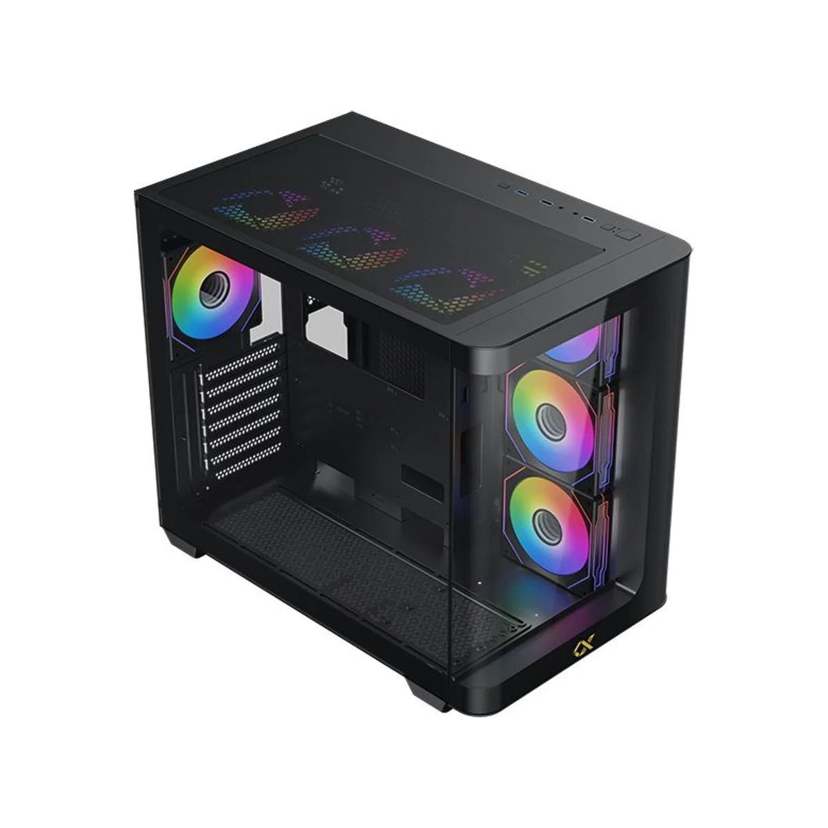 Xigmatek Pano E-ATX Gaming Case - Black - EN44250 view 3