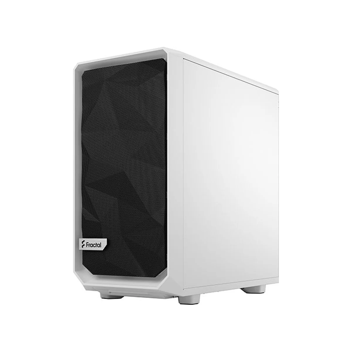 Fractal Meshify 2 Mini White TG clear tint Micro ATX Mid Tower Case (White, mATX, Up to 7 Fans, Tempered Glass) - FD-C-MES2M-02 view 8