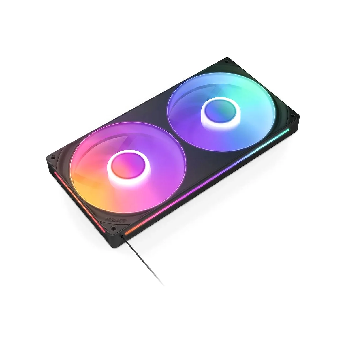 NZXT F280 RGB Core 280mm PWM Uni-body Fan - Black - RF-U28HF-B1 view 2