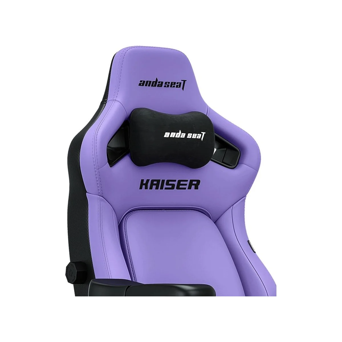 AndaSeat Kaiser 4 Series Premium XL Gaming Chair - Zen Purple (XL, PVC Leather, 180kg Capacity, 5D Armrests) - AD12YDDC-XLL-20-V-PV/C view 2