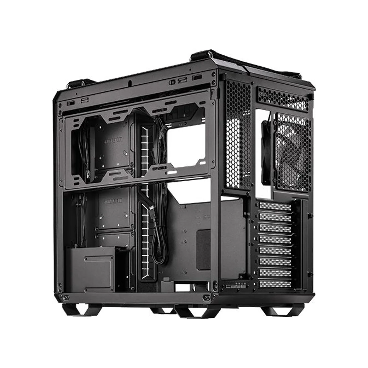 Asus TUF Gaming GT502 PLUS Tempered Glass ATX Gaming Case - Black - 90DC0090-B19010 view 6