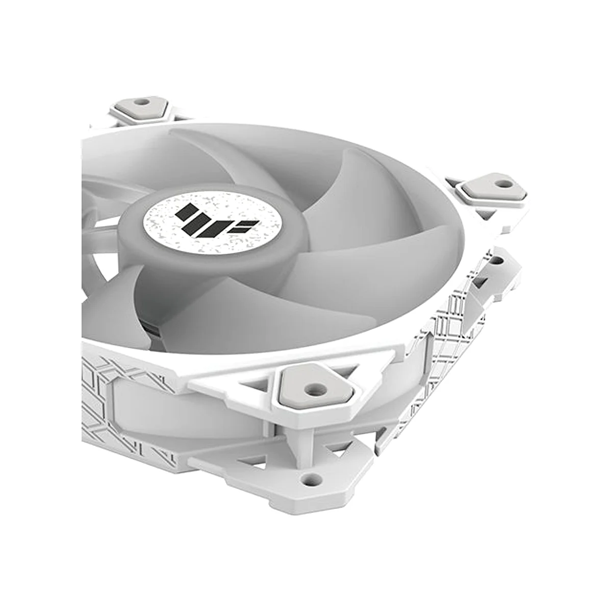 Asus TUF Gaming TF120 ARGB Triple Fan Kit Fan - White - 90DA0033-B09030 view 4