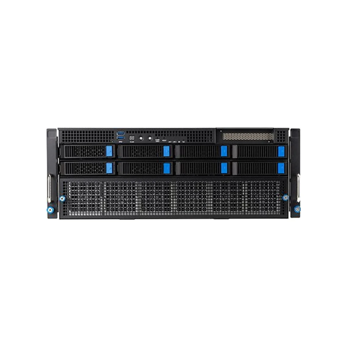 ASUS AMD EPYC 9004 Zen 4 4U PCIe Gen5 Barebone GPU Server - ESC8000A-E12 view 2