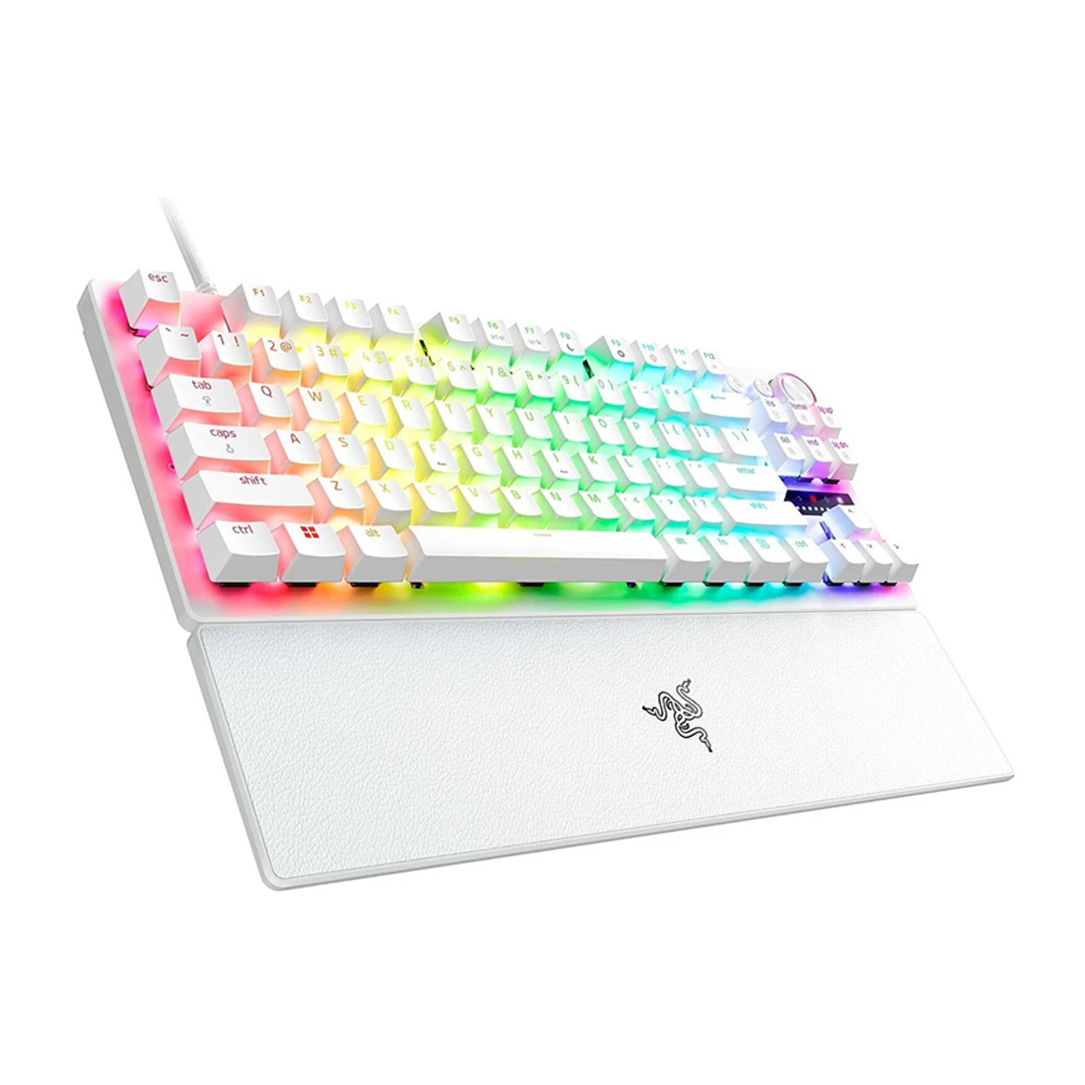 Razer Huntsman V3 Pro Tenkeyless Optical Esports Wired  Keyboard - White | RZ03-04981700-R3M1 view 2