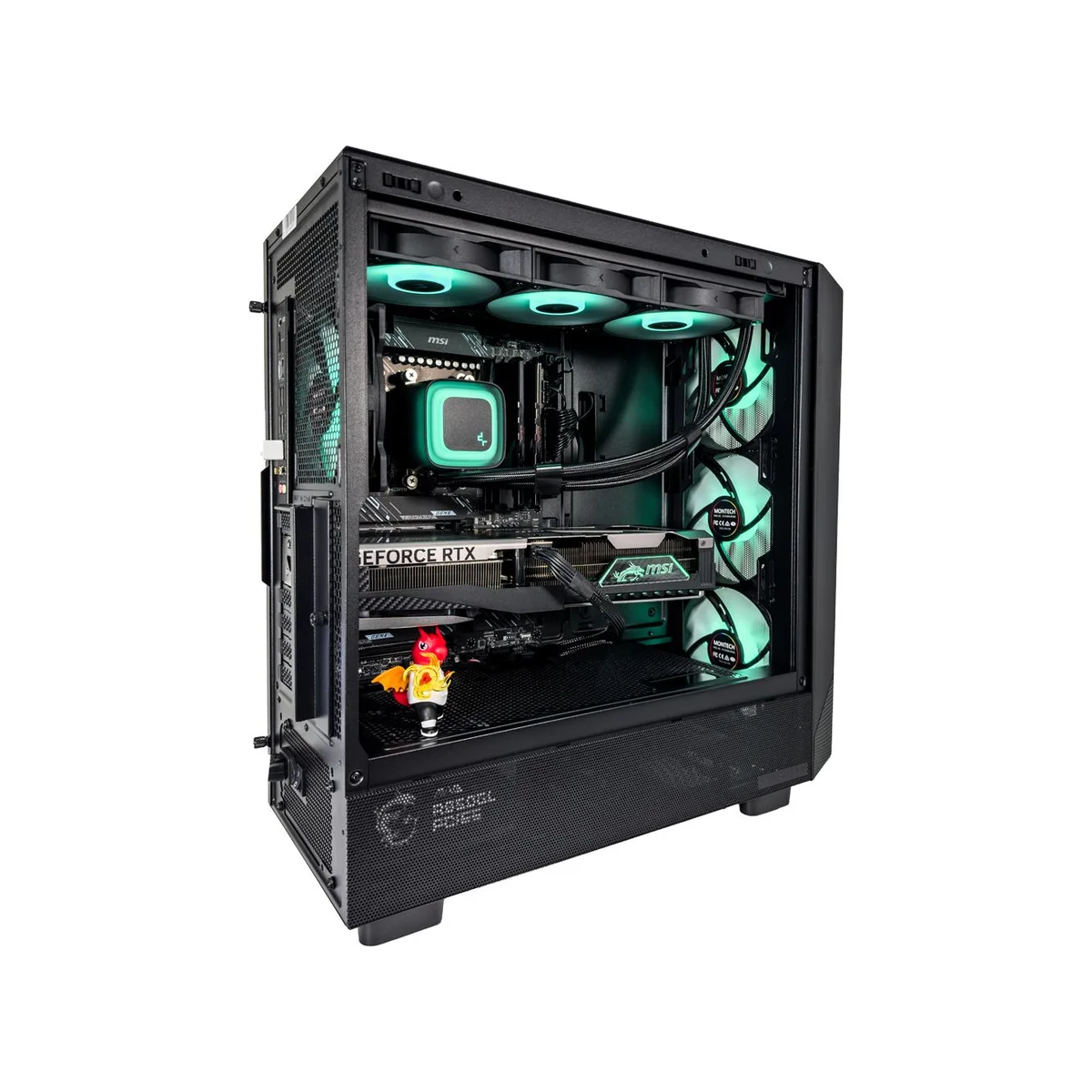 Gaming PC Mascot (Ryzen 7 9700X, 32 GB DDR5 RAM, RTX 5070 12GB GPU) - Powered by MSI - Gaming_PC_Mascot view 4