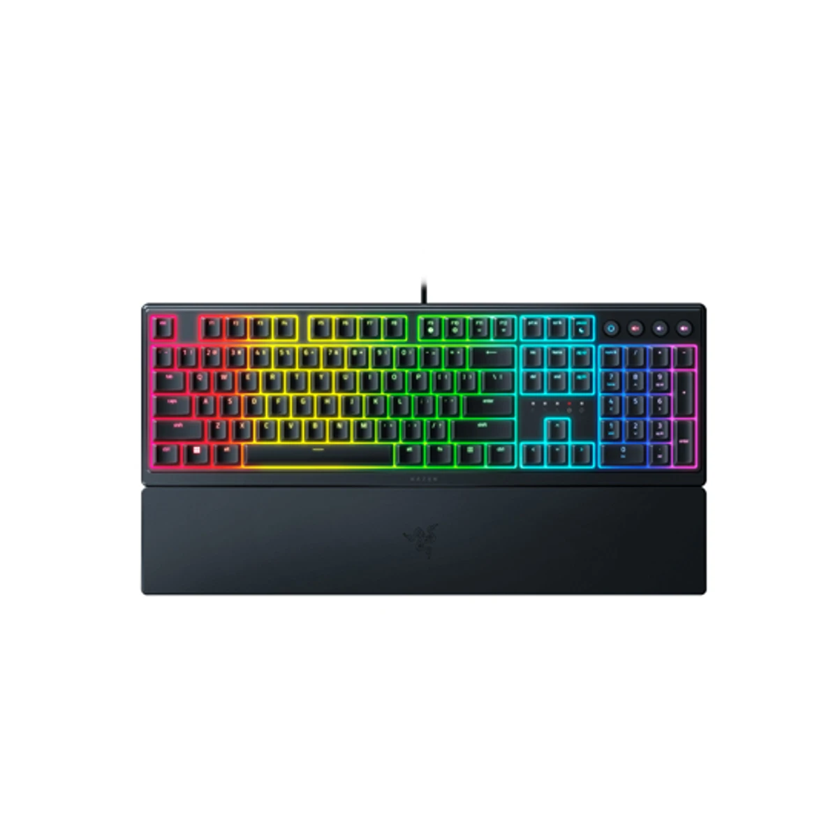 Razer Ornata V3 Low Profile Mecha-Membrane RGB Wired Gaming Keyboard | RZ03-04460100-R3M1