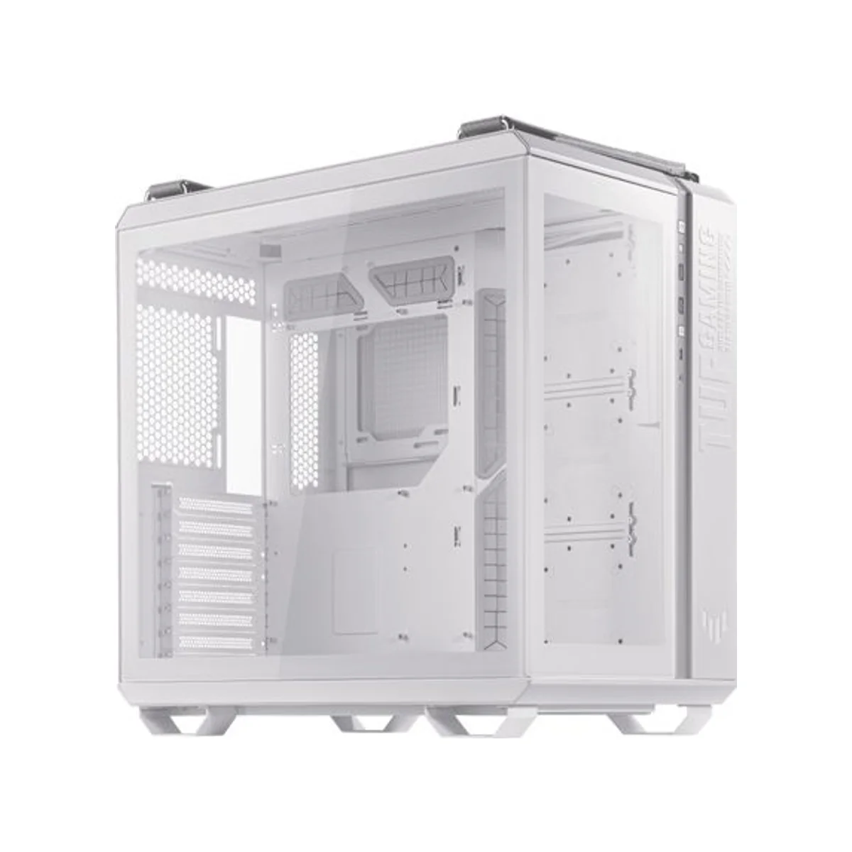 Asus TUF GT502 Tempered Glass ATX Gaming Case - White - 90DC0093-B09000