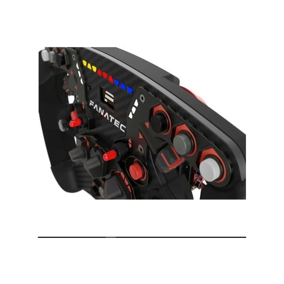 Fanatec ClubSport Steering Wheel Formula V2 | CS SWFORM V2X (Formula Style, Alcantara Grips, OLED Display) - CS SWFORM V2X view 5