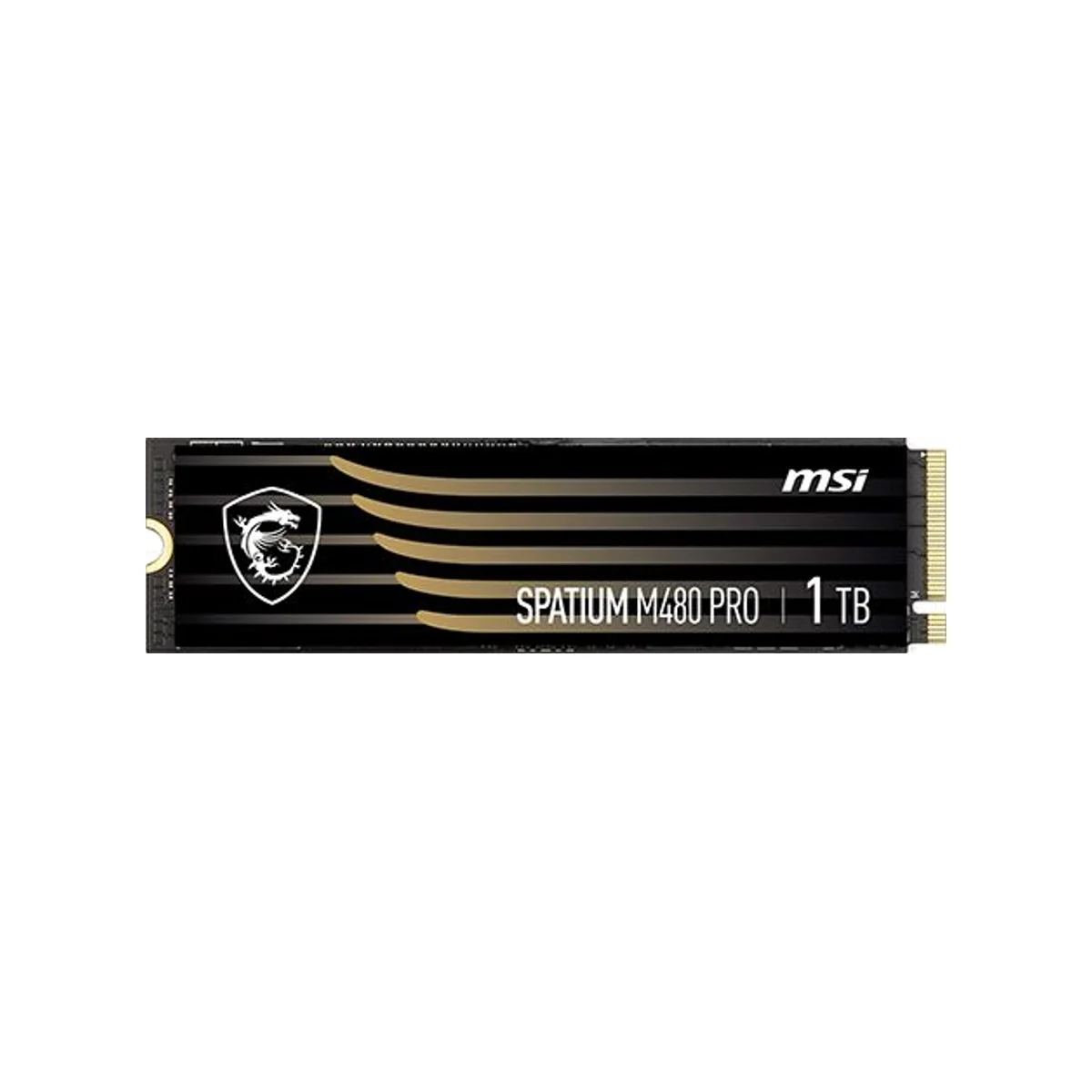 MSI SPATIUM M480 PRO 1TB PCIe 4.0 NVMe M.2 Internal SSD – S78-440L1G0-P83 view 2