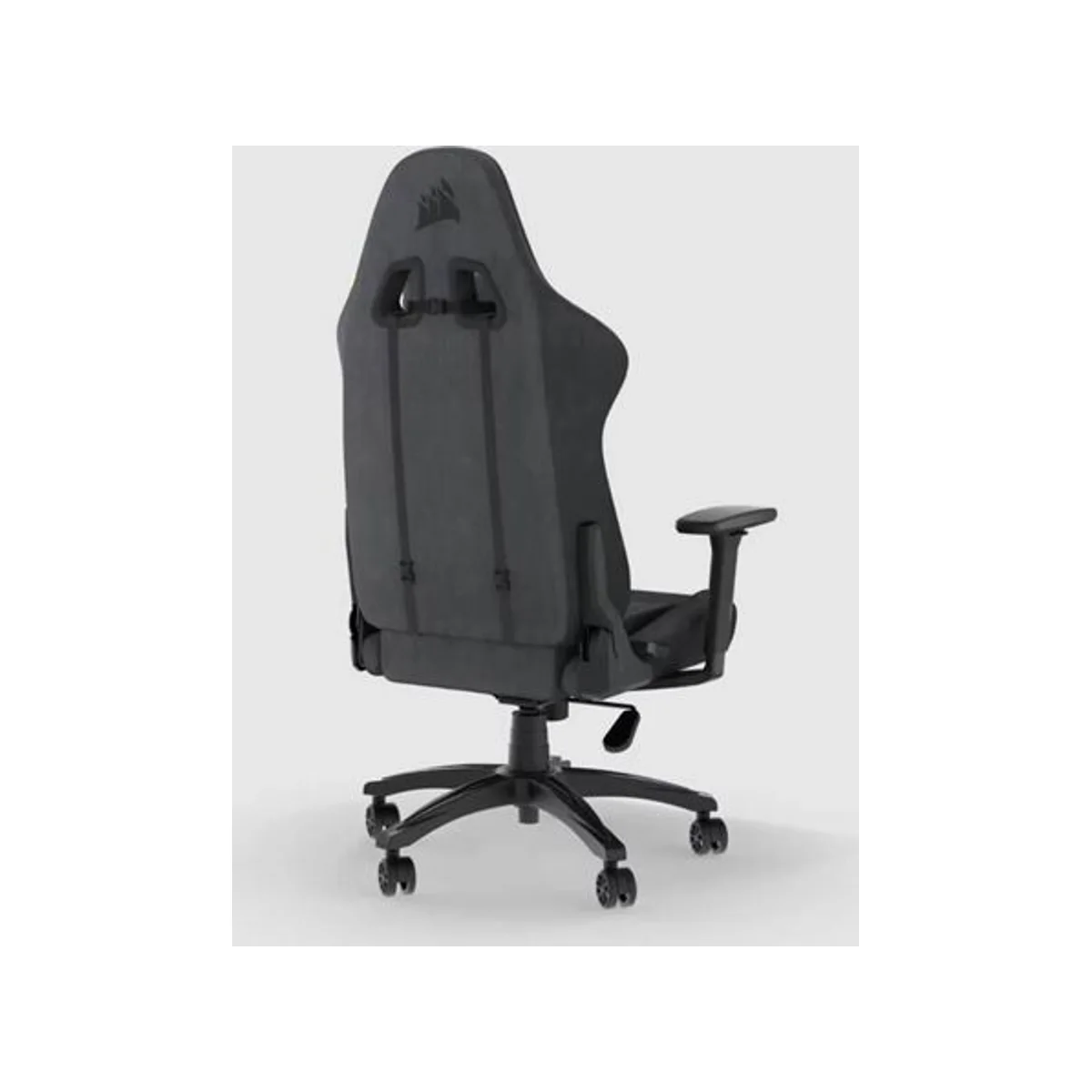 Corsair TC100 RELAXED Fabric Black/Grey Gaming Chair (Relaxed Seat, 2D Armrests, 90-160° Recline) - CF-9010052-WW view 6