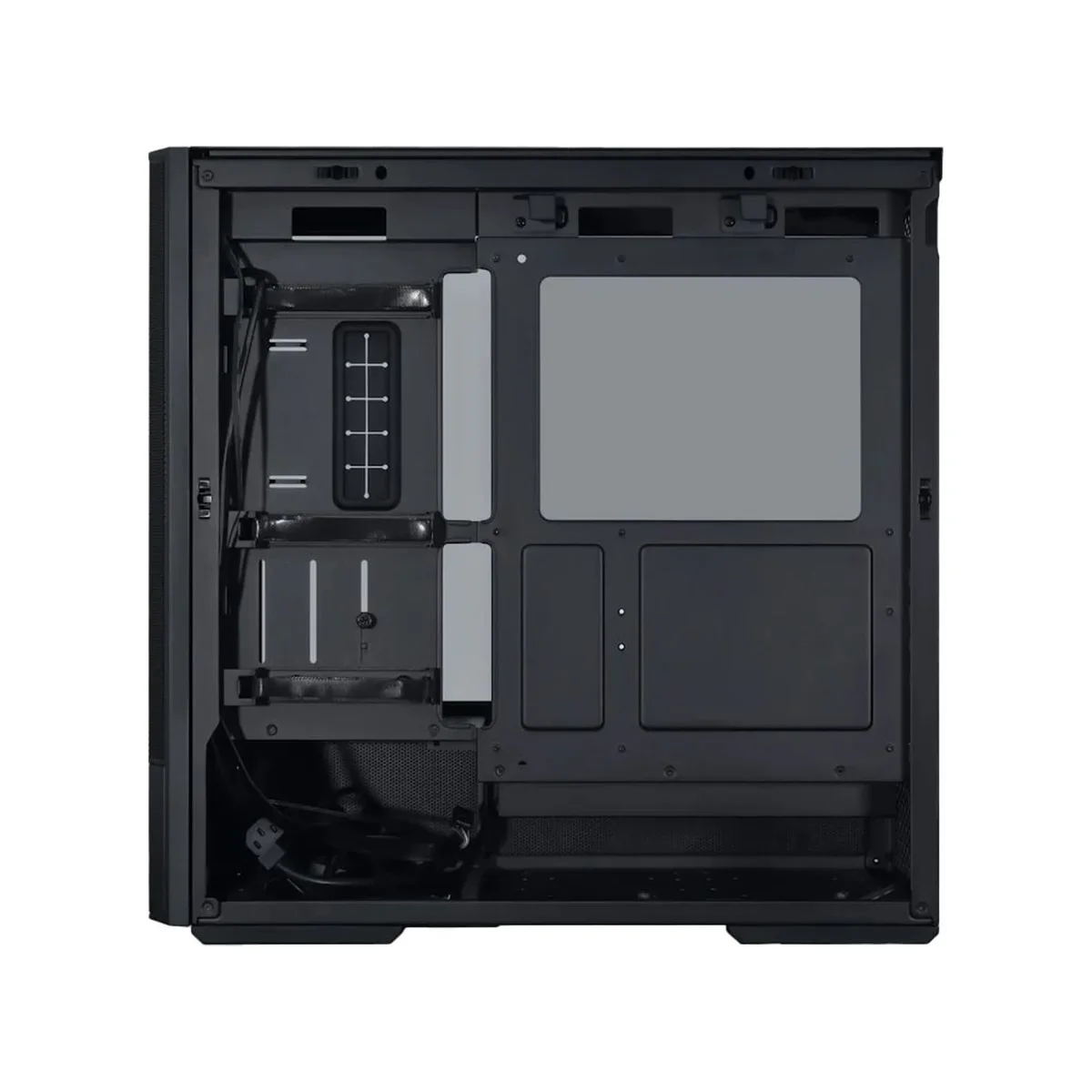 Lian Li LANCOOL 207 LCD Tempered Glass Digital ATX Gaming Case - Black - G99.LAN207DX.00 view 2