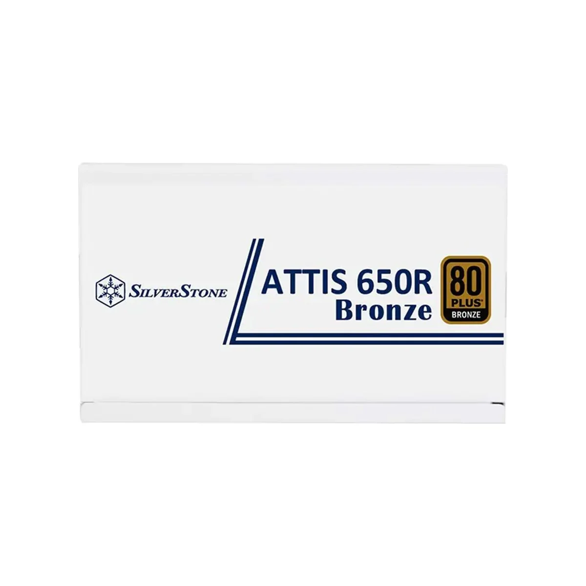 SilverStone 650W 80 PLUS Bronze ATX 3.1 Power Supply - Black (650W, ATX 3.1, 80+ Bronze) - SST-AT650R-BF-WBW view 3