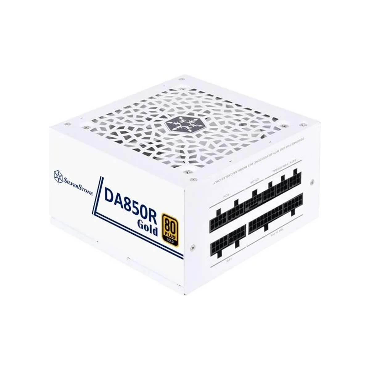 Silverstone D850W 80 Plus Gold Fully Modular Power Supply (850W, ATX 3.0, 120mm Fan) - SST-DA850R-GMA-WWW view 7