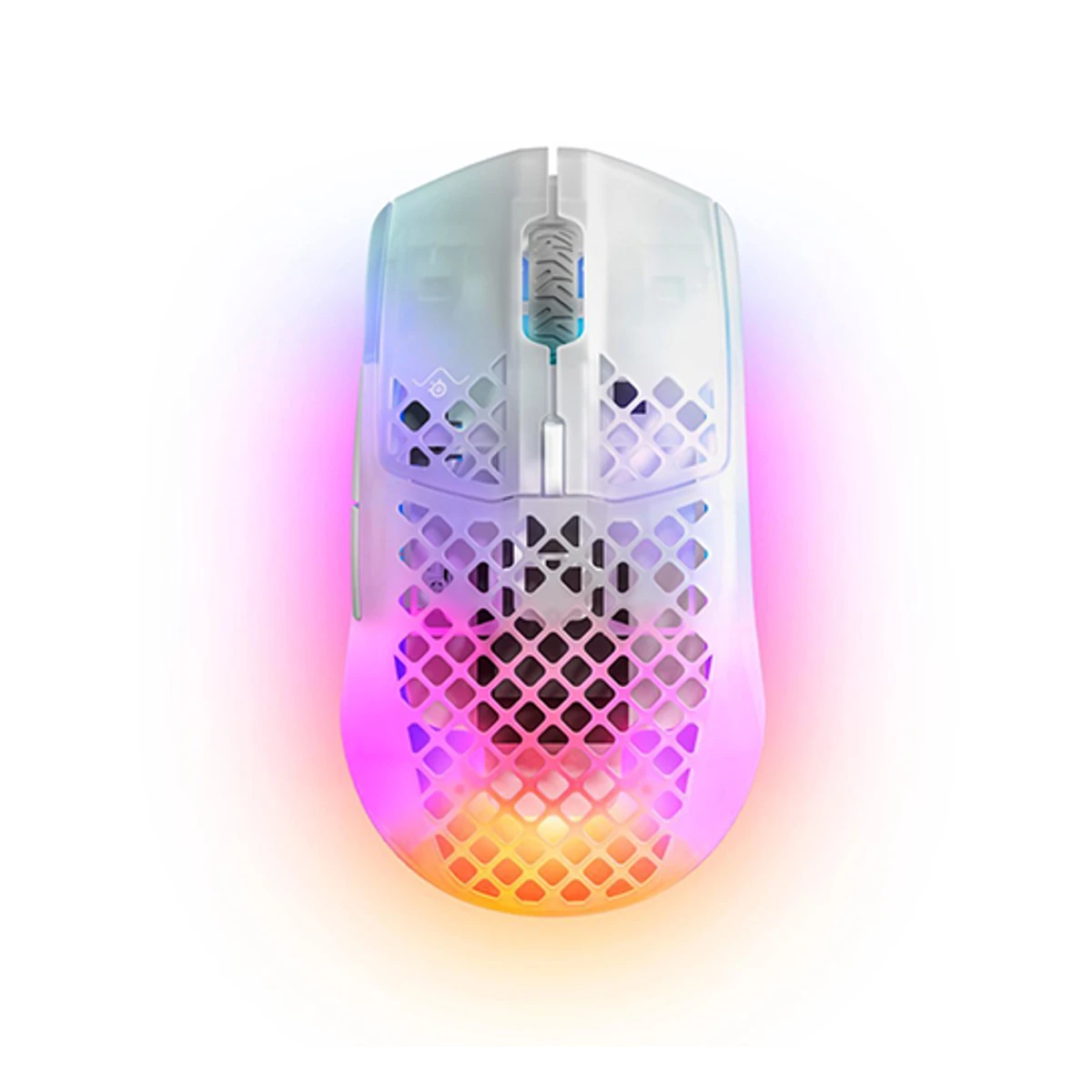 SteelSeries Aerox 3 Ghost Wireless Gaming Mouse - 18K DPI, 6 Buttons, RGB - 62610 view 2