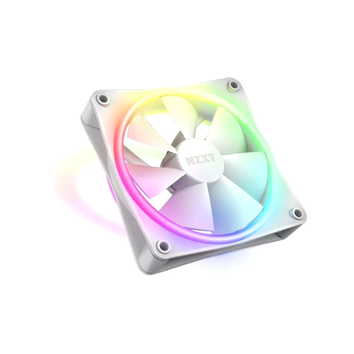 Nzxt F120 RGB DUO Cooling Case Fans - White - RF-D12SF-W1 view 2