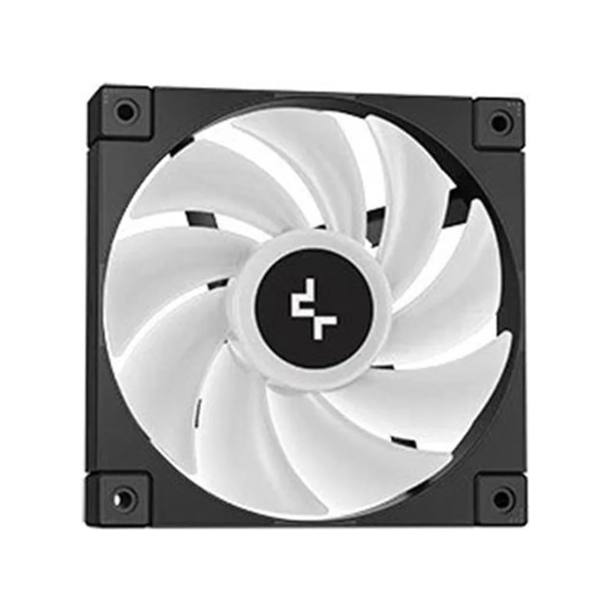 DEEPCOOL LD240 ARGB AIO 240mm Liquid CPU Cooler - Black (Real-Time CPU Status, ARGB Halos, Gen 5 Pump, 410mm Tube) - R-LD240-BKMSN-G-1 view 3