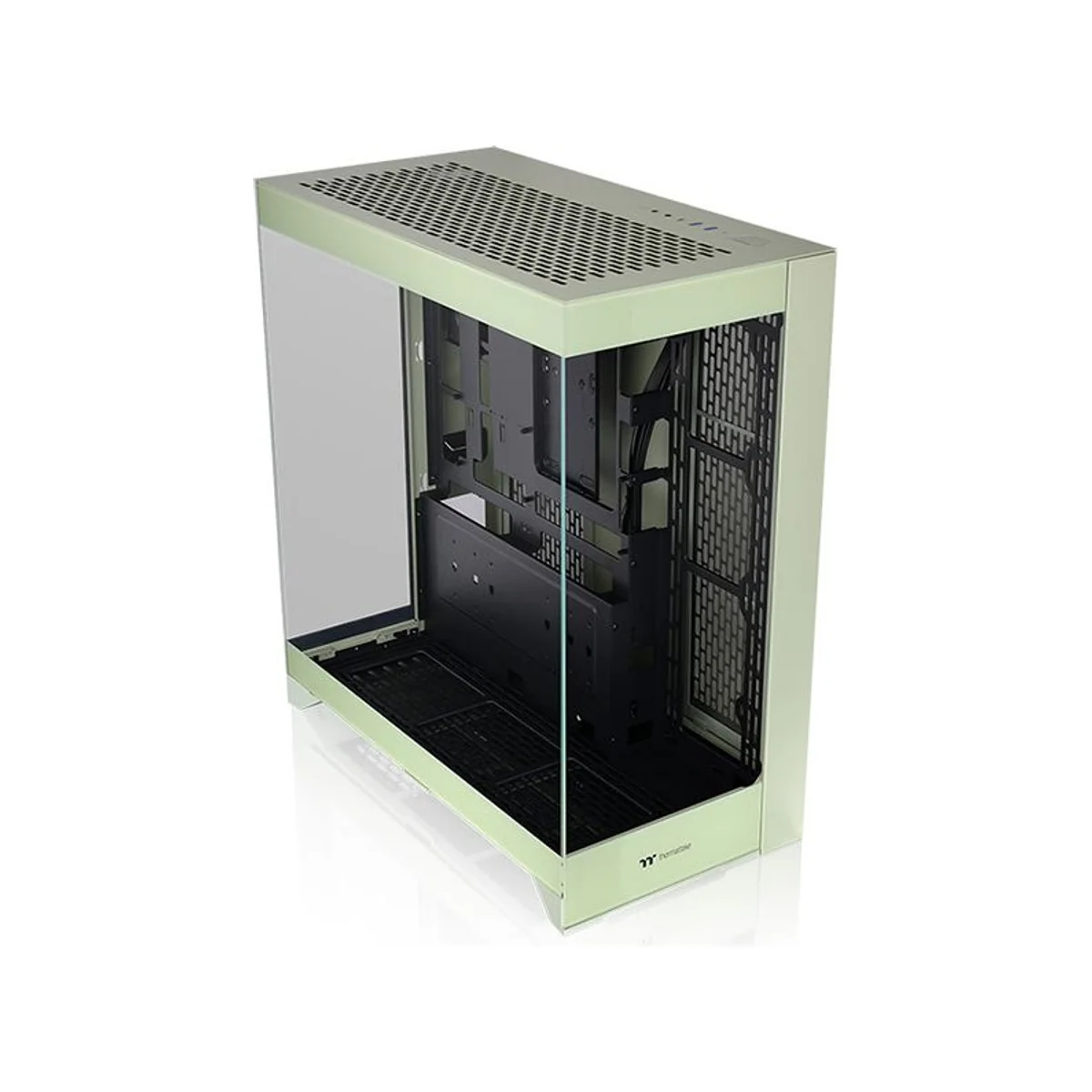 Thermaltake CTE E550 Tempered Glass Dual-chamber ATX Gaming Case - Green - CA-1Z8-00MEWN-00