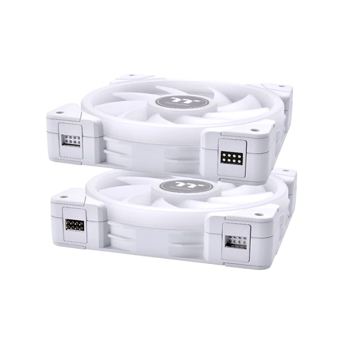 Thermaltake SWAFAN EX14 RGB PC Cooling Fan White TT Premium Edition - Triple Fan - CL-F162-PL14SW-A view 4