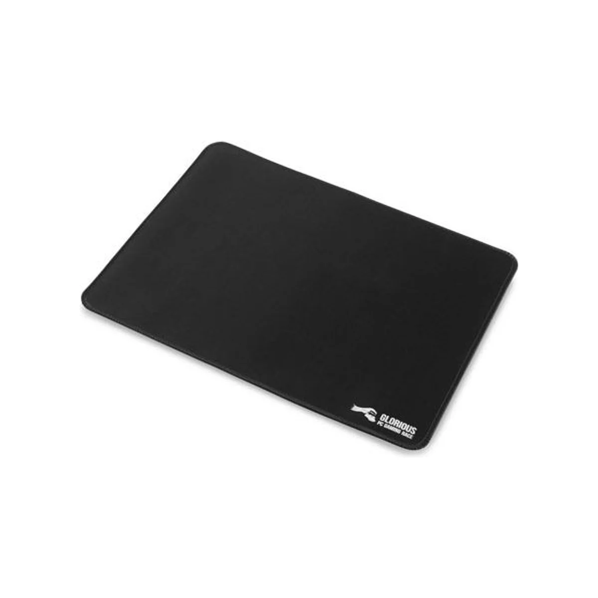 GLORIOUS Large Gaming Mouse Mat (Black, 11"x13", 2mm Thick, Stitched Edges) - G-L view 2