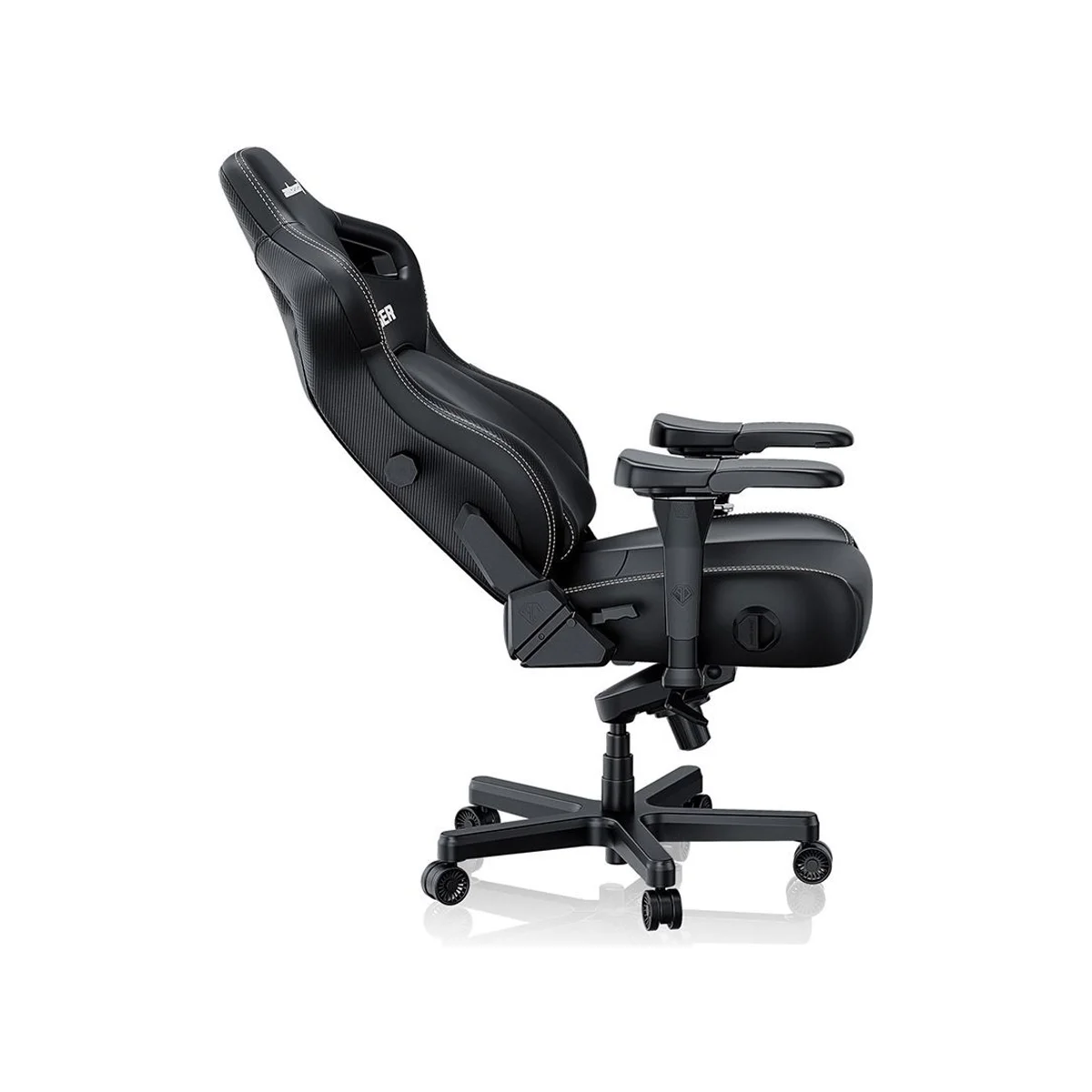 AndaSeat Kaiser 4 Series Premium Gaming Chair - Black (5D Armrests, 180kg Capacity, Ergonomic Lumbar Support) - AD12YDDC-XLL-20-B-PV/C view 2