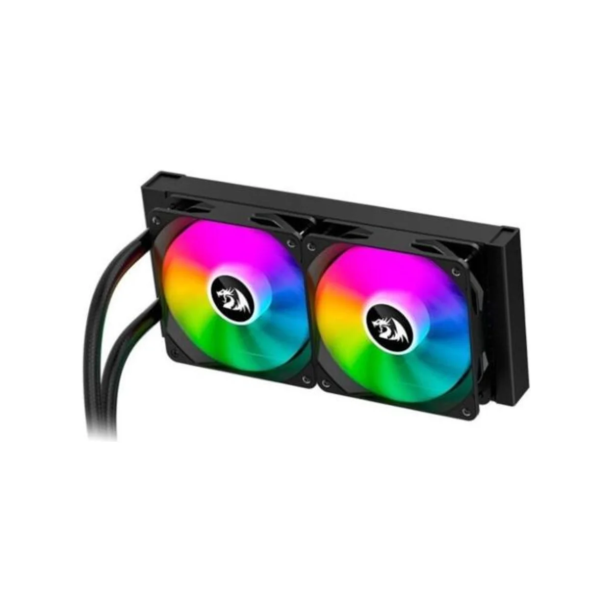 REDRAGON 240mm CPU Liquid Cooler - Black (RGB, 350W TDP, PWM Fans) - CCW-3011B view 2