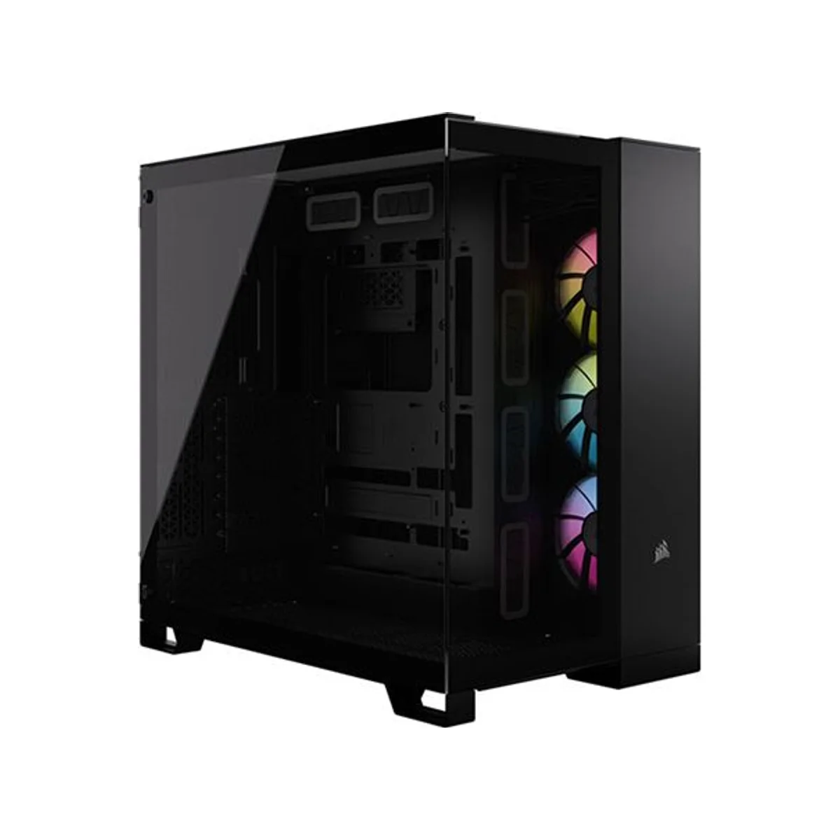 Corsair 6500X Dual Chamber RGB Gaming Case - Black - CC-9011269-WW