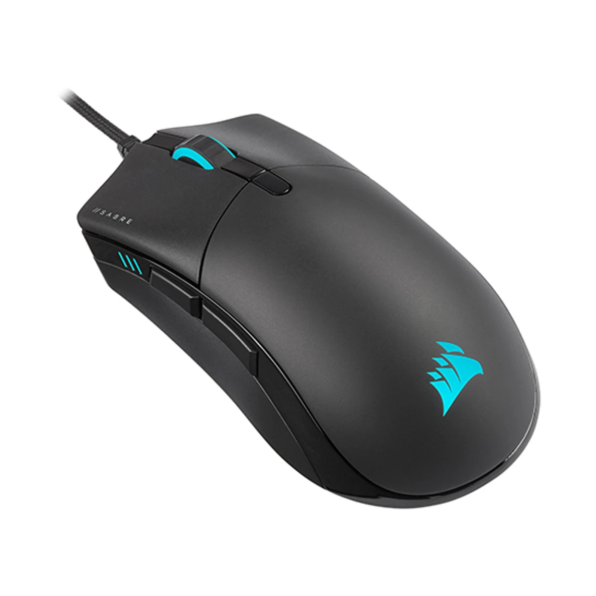 CORSAIR SABRE RGB PRO CHAMPION SERIES Ultra-Light Wired Gaming Mouse (Optical, 18000 DPI, 6 Prog Buttons) - CH-9303111-EU