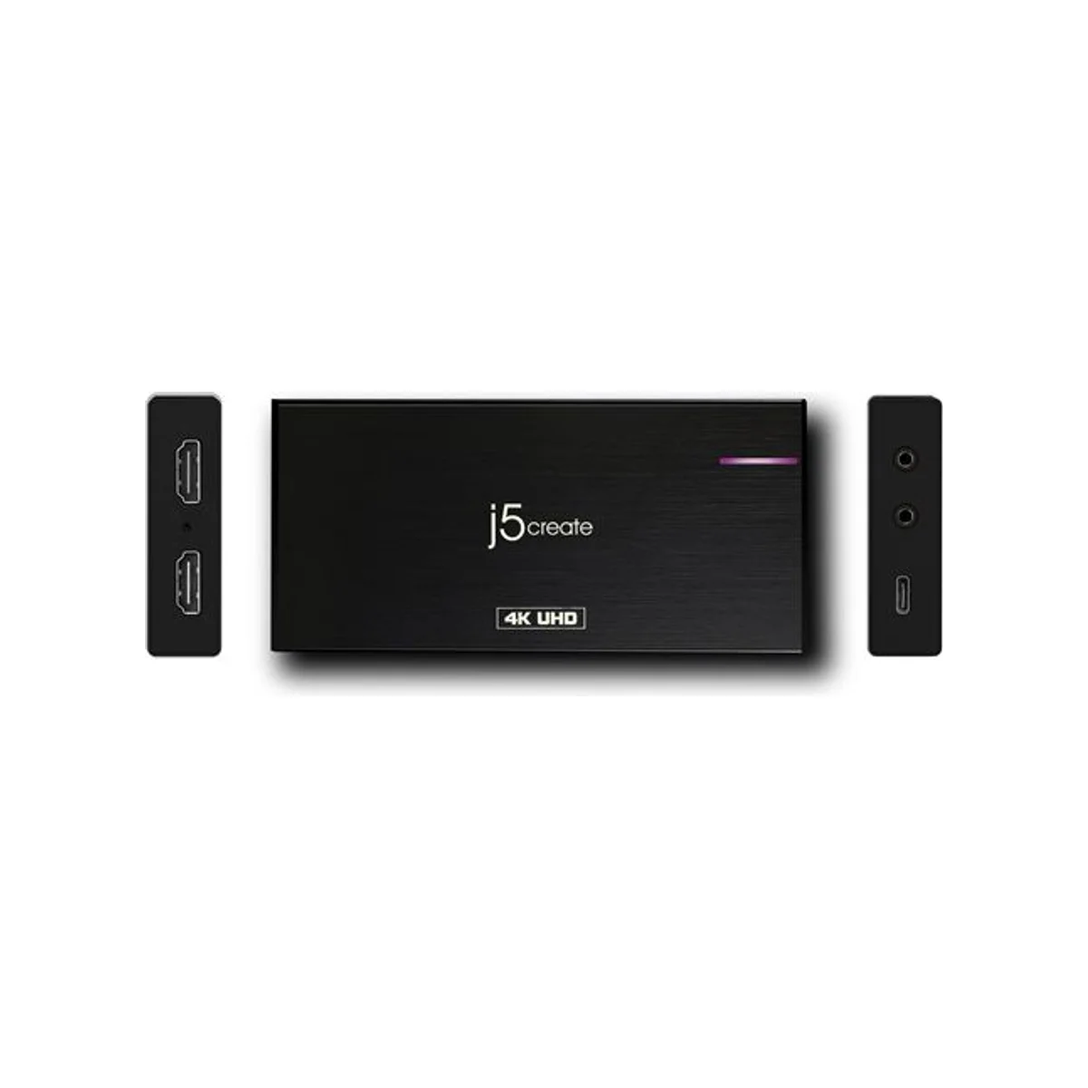J5CREATE JVA04 HDMI to USB 4K Video Capture Station (1080p60 Capture, 4K60 Pass-through, USB-C 3.1) - JVA04 view 2