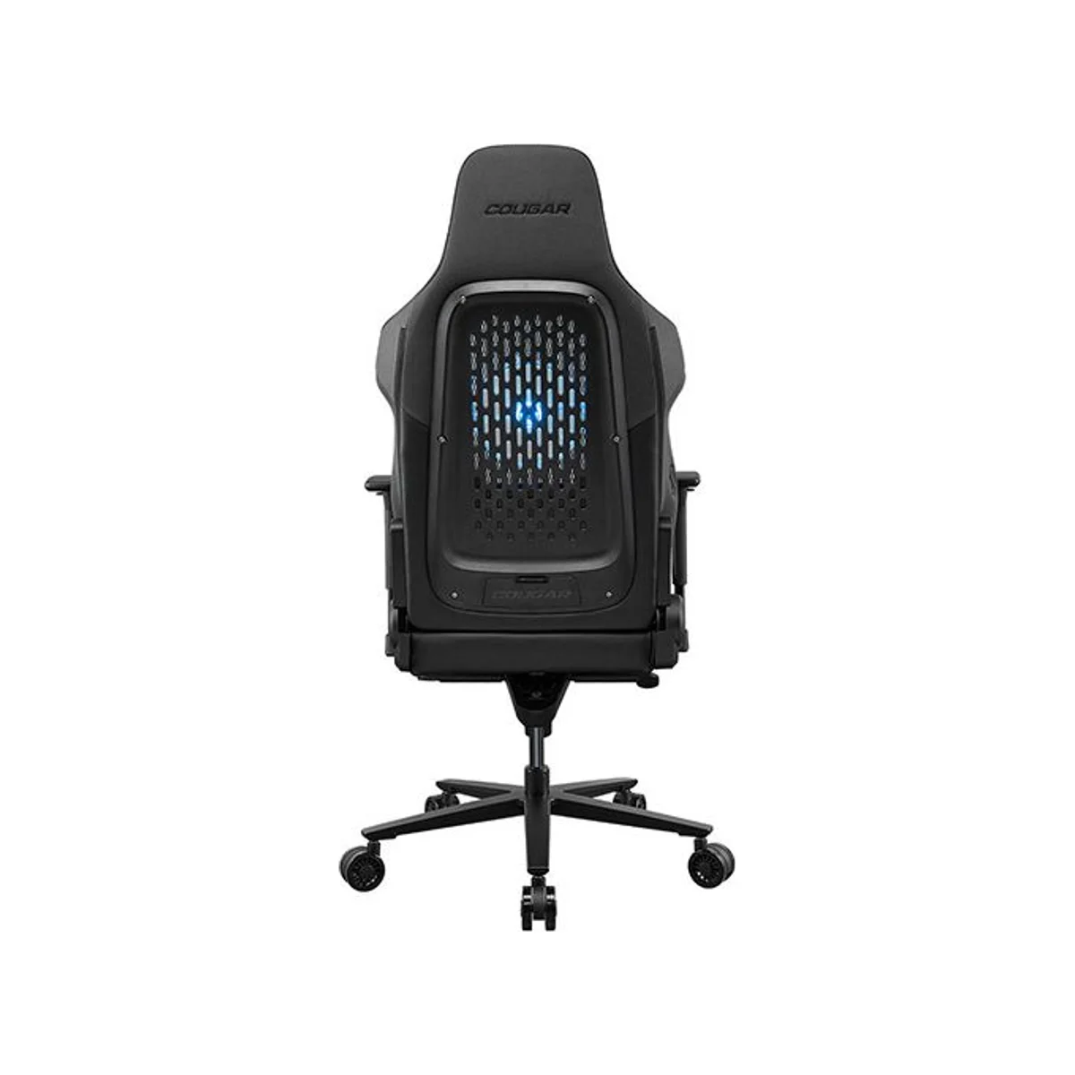 COUGAR NxSys Aero PVC Leather Gaming Chair - Black (Integrated RGB Fan, High-Density Foam, Breathable Mesh) - 3MARPBLB.0001 view 6