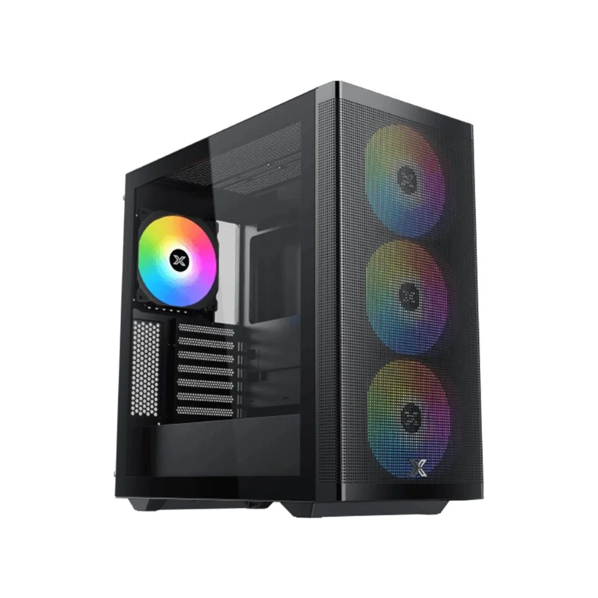 Xigmatek Osiris 4x Fans E-ATX Mid-Tower Gaming Case - Black - EN46803