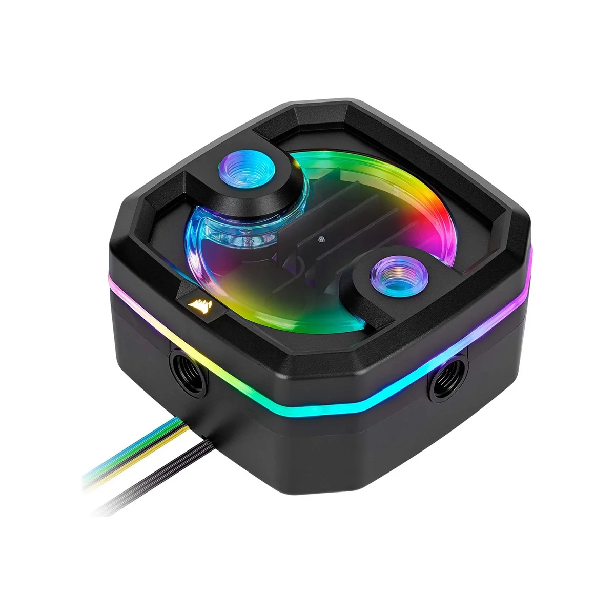 CORSAIR Hydro X iCUE XH303i RGB Custom Cooling Kit - Black (XC7 CPU Block, XD3 Pump/Res, 3x SP120 Fans) - CX-9070004-WW view 9