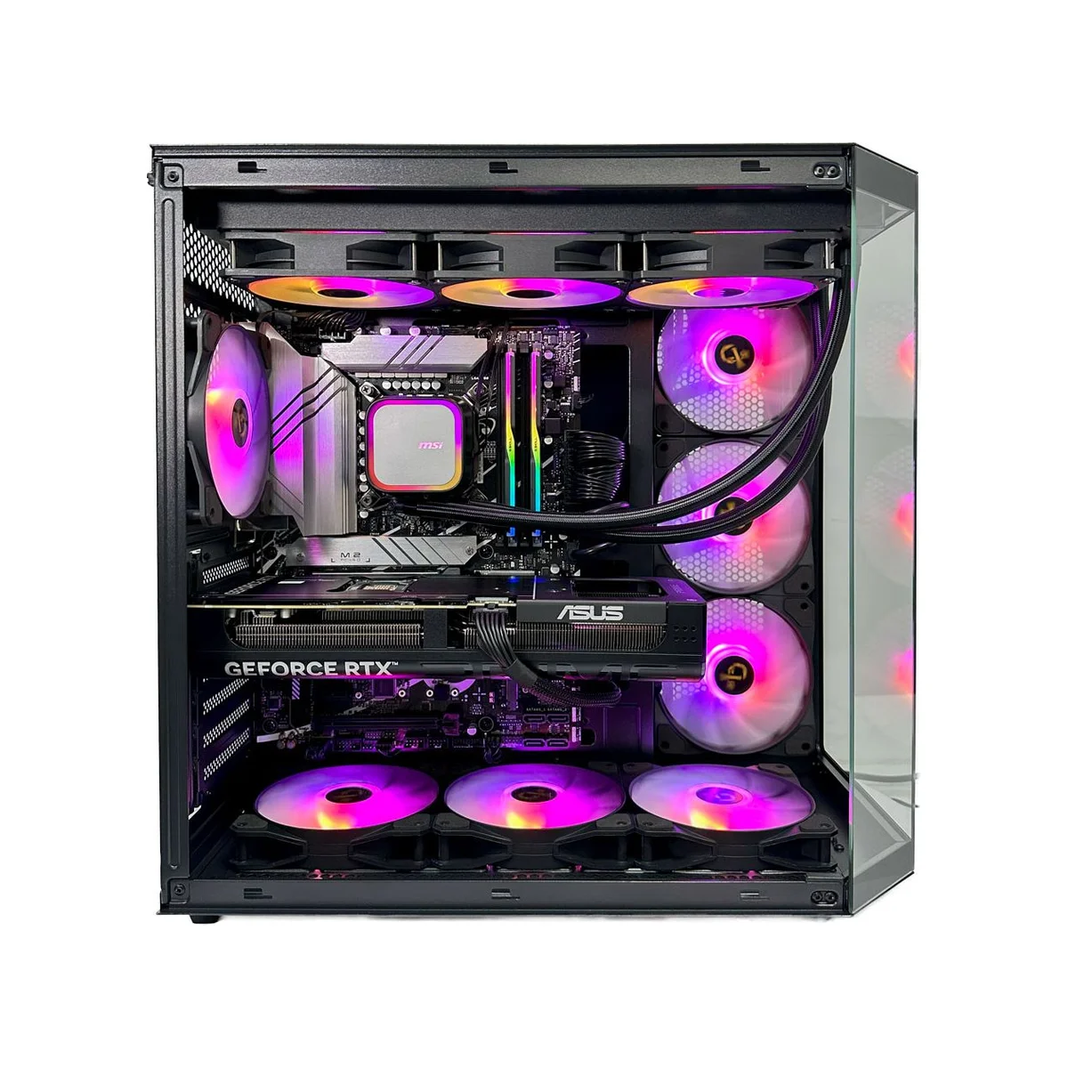 Gaming PC Euphoria Core i7-14700K, 32 GB DDR5 RAM, RTX 5070 12GB GPU - Gaming_PC_Euphoria view 3