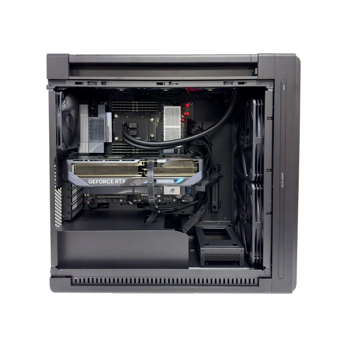AI Top Workstation (Ryzen Threadripper 7960X, 256 GB DDR5 RAM, RTX 5090 32GB GPU) - AI_Top_Workstation view 3