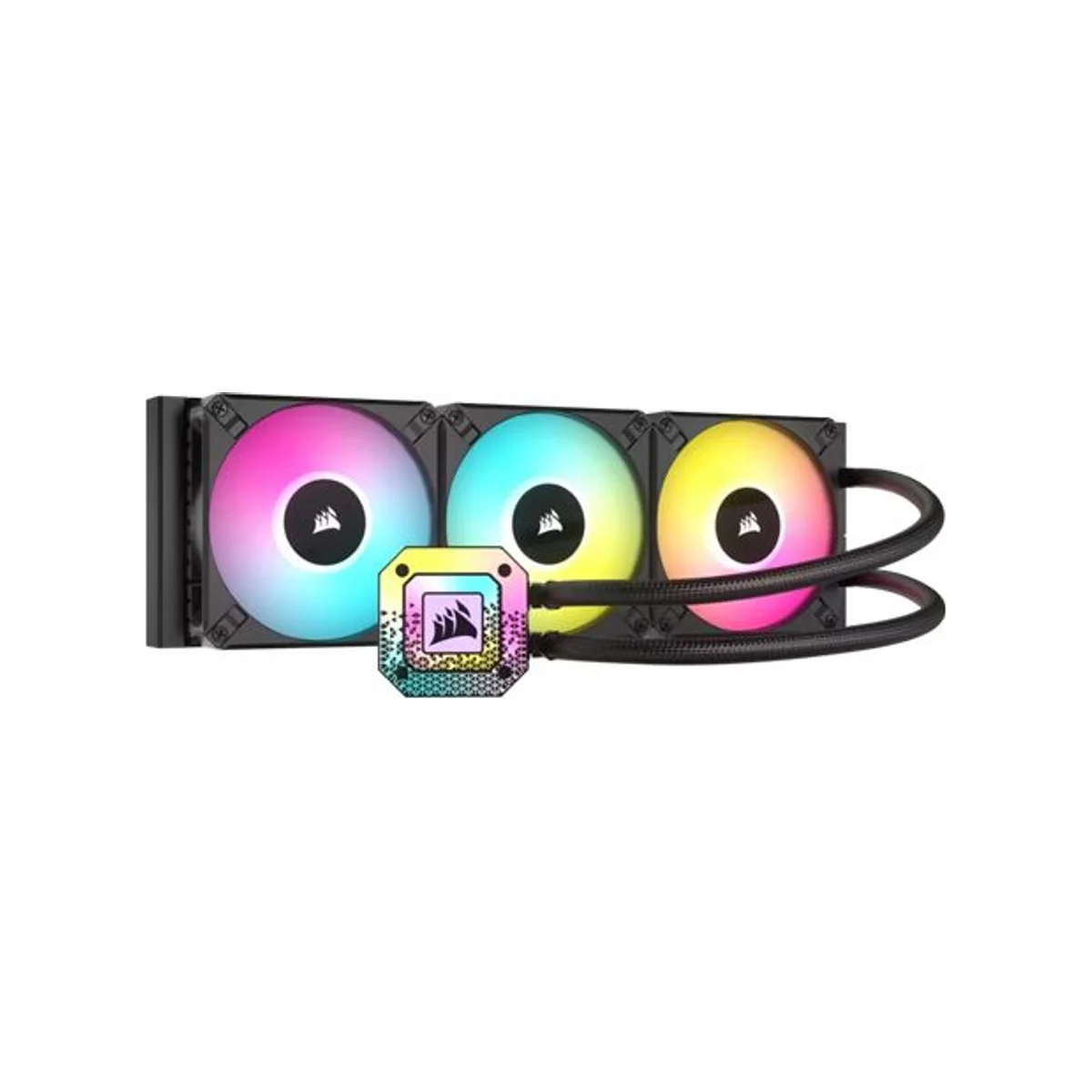 Corsair iCUE H150i Elite Capellix XT Liquid CPU Cooler (360mm Radiator, RGB Fans, Copper Cold Plate) - CW-9060070-WW