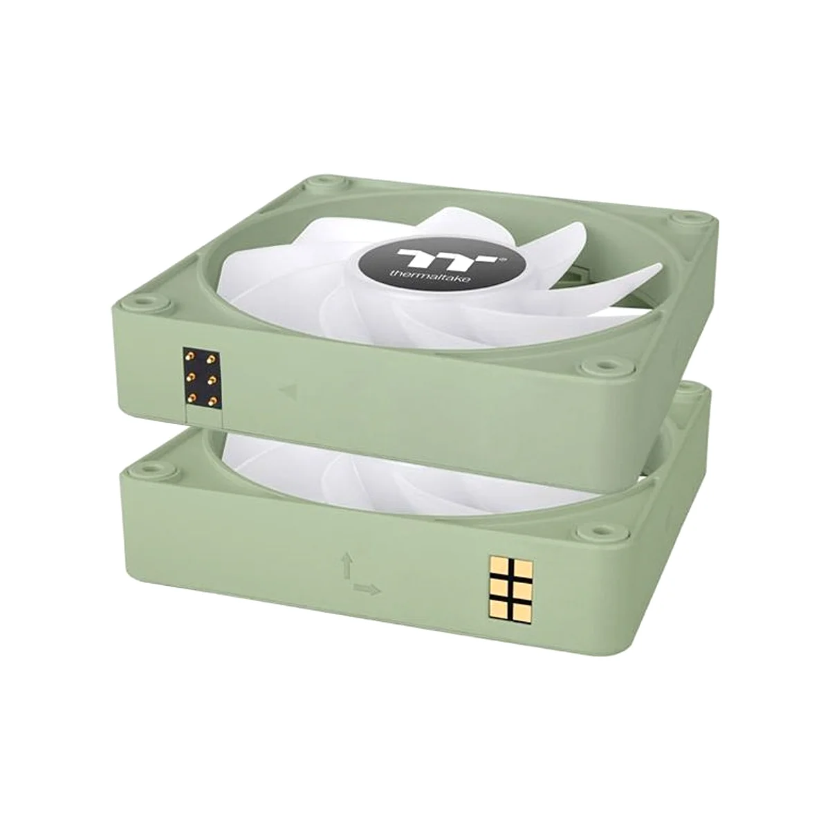 Thermaltake CT120 EX ARGB Sync 120mm 3-Fan Pack Cooling Fan - Green - CL-F196-PL12MG-A view 2