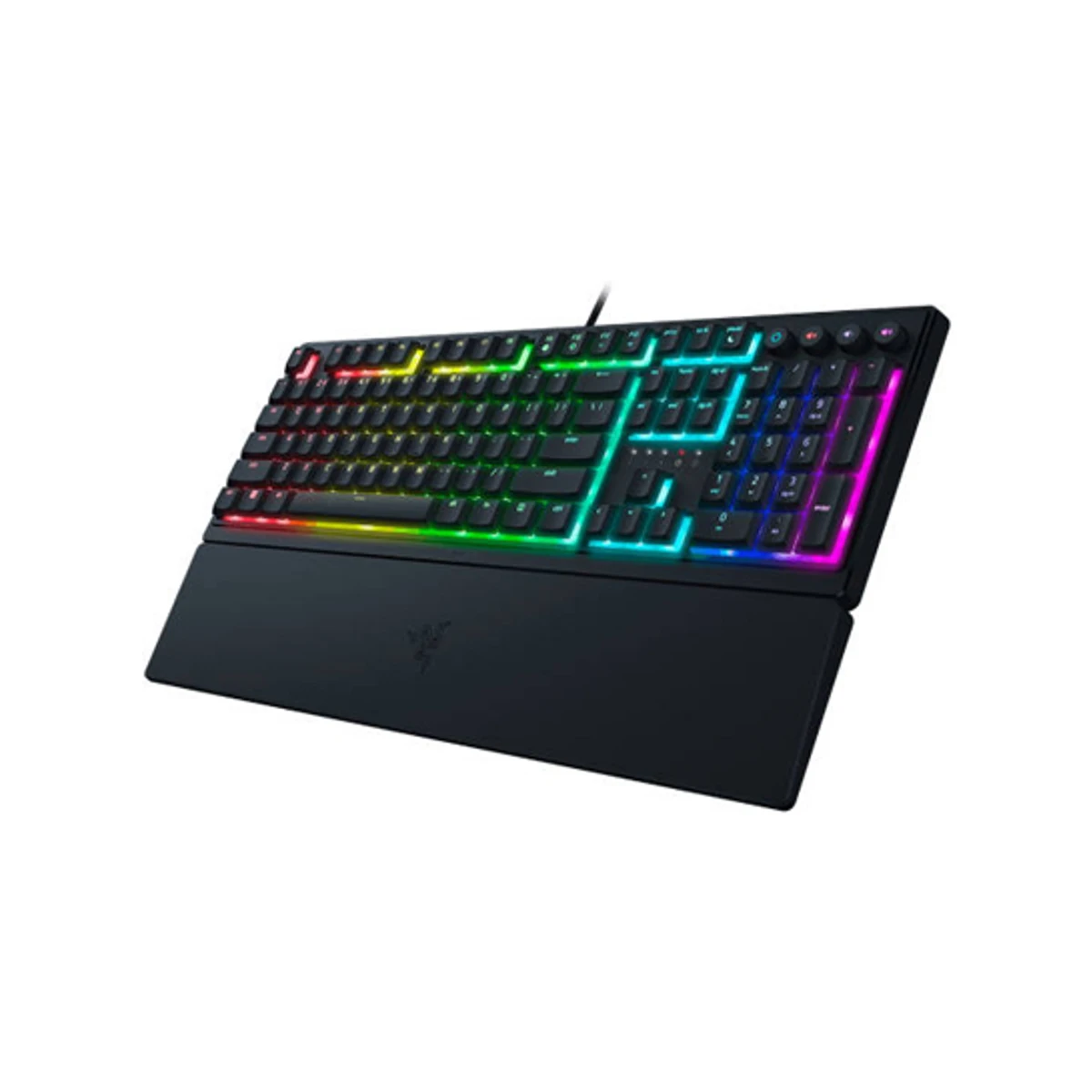 Razer Ornata V3 Low Profile Mecha-Membrane RGB Wired Gaming  Keyboard | RZ03-04460100-R3M1 view 3